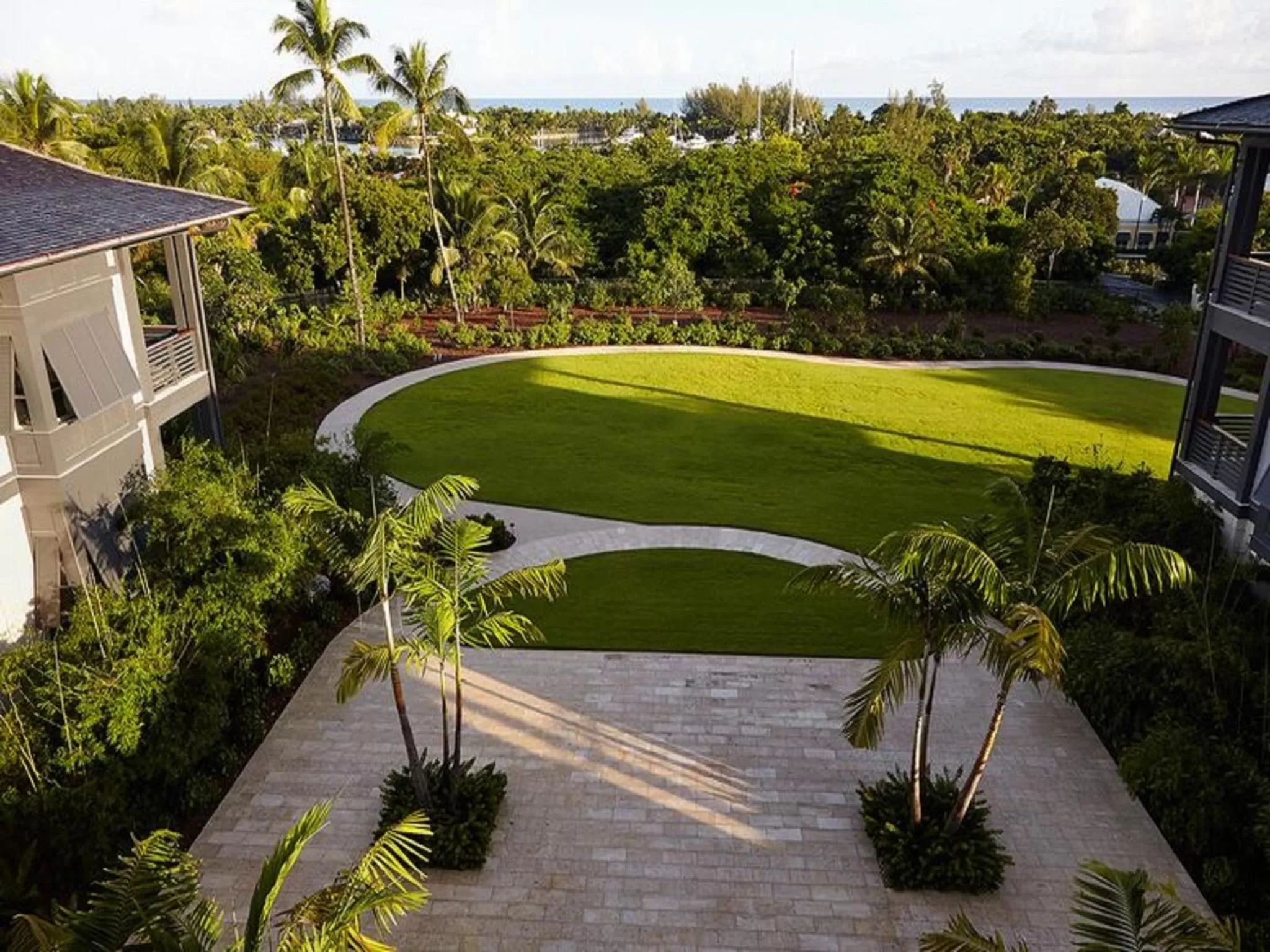 Garden in The Island House