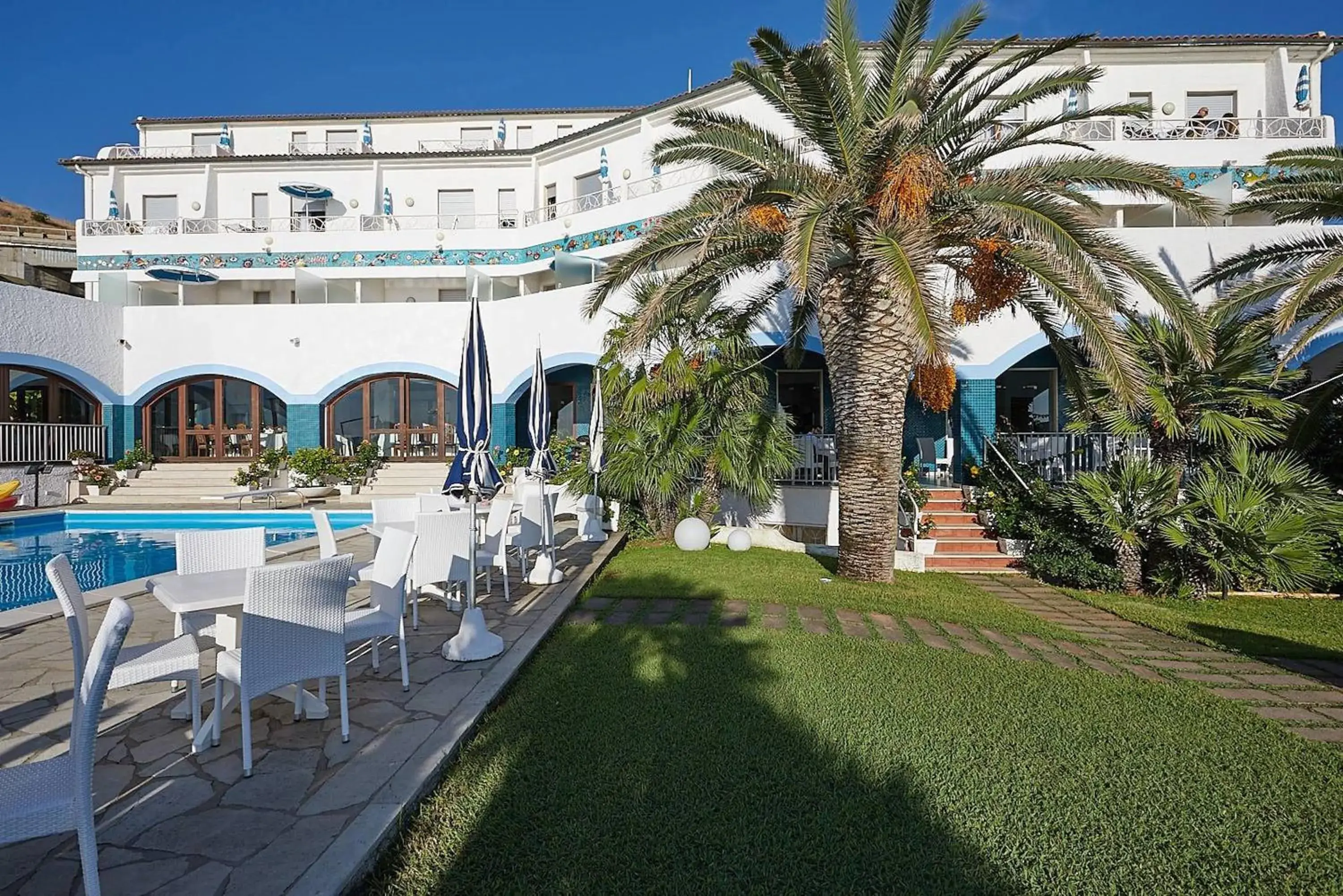 Property building, Swimming Pool in Hotel Poseidon