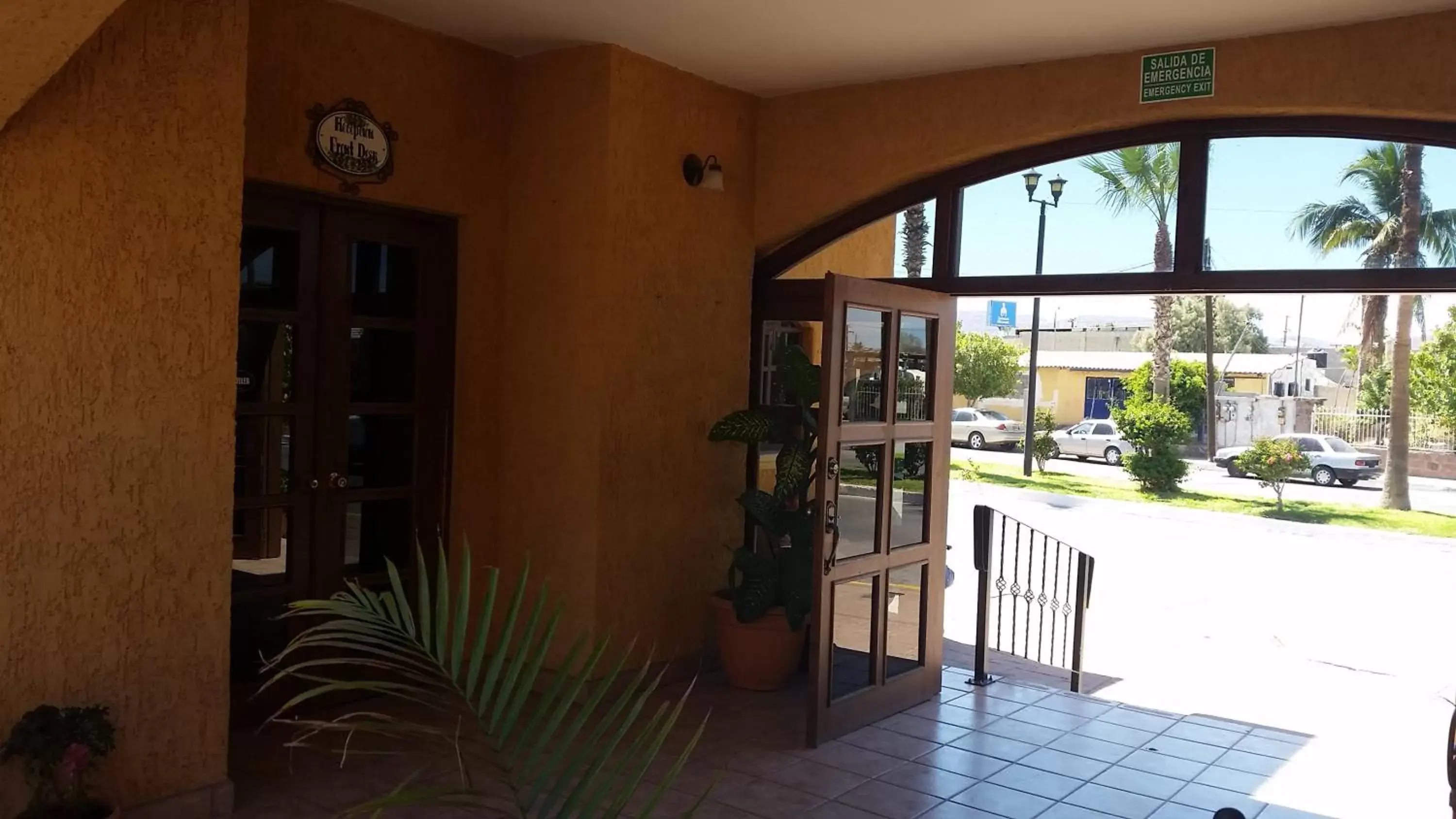 Lobby or reception in Hacienda Suites Loreto