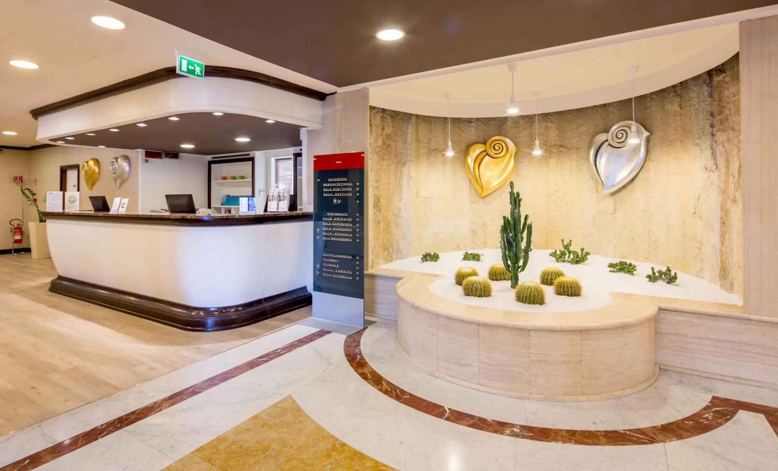 Lobby or reception in Best Western Plus Tower Hotel Bologna