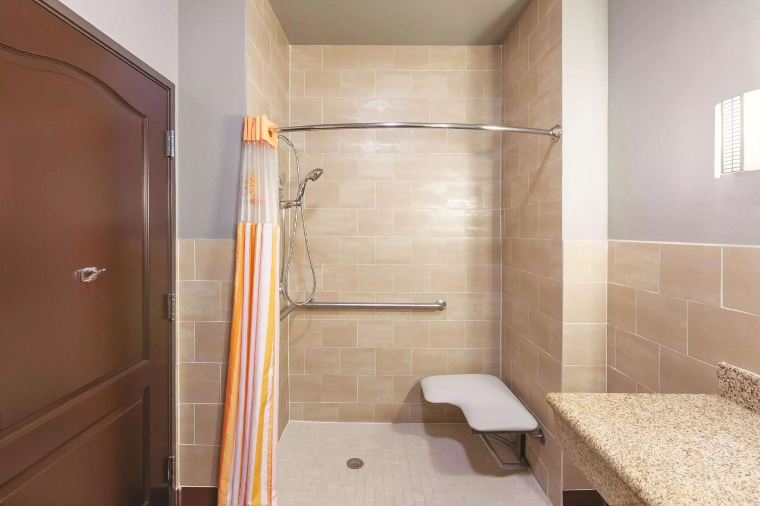 Photo of the whole room, Bathroom in La Quinta by Wyndham Houston IAH Bush Intl Airport E