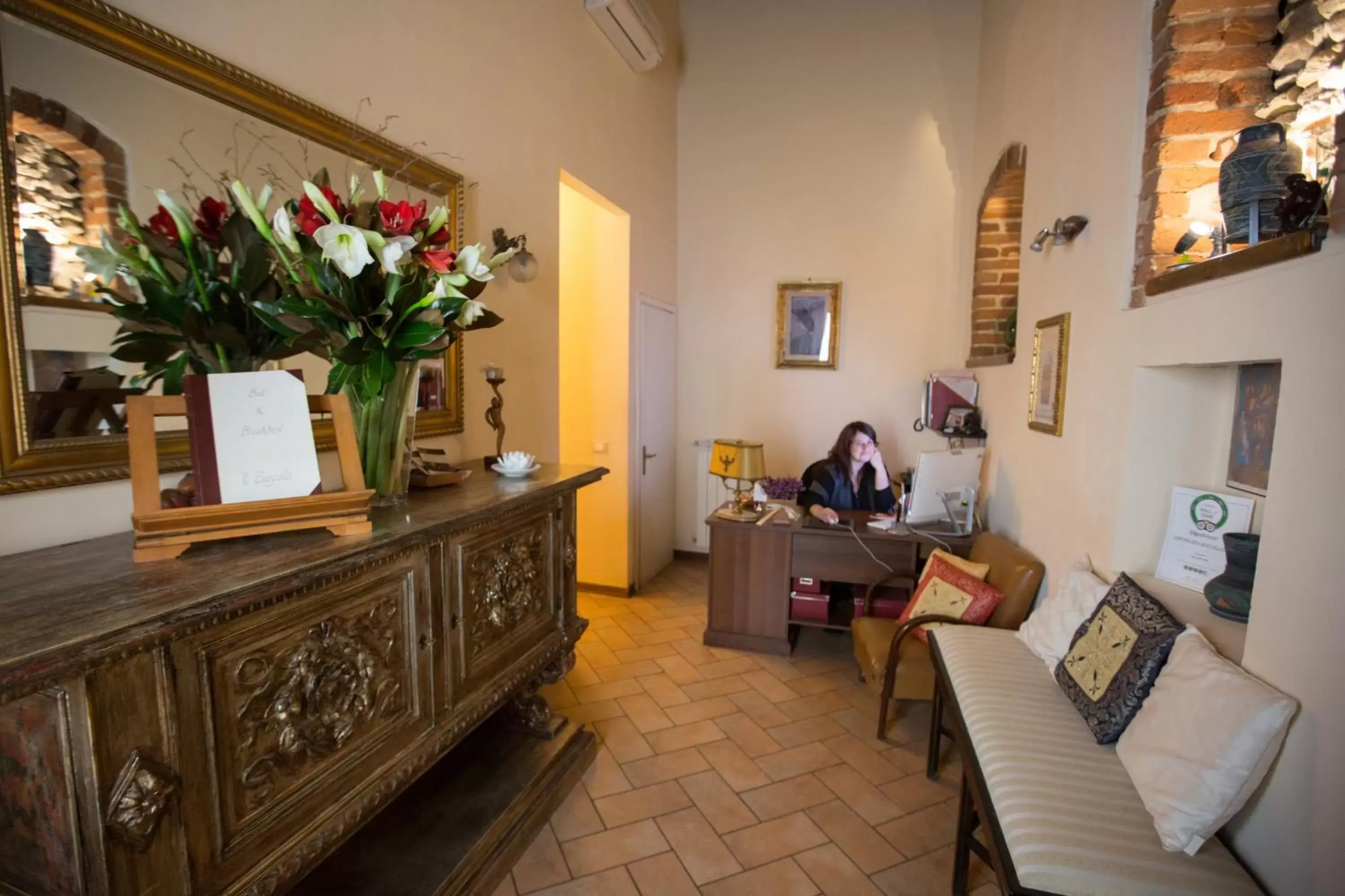 Lobby or reception, Lobby/Reception in Bed & Breakfast Il Bargello