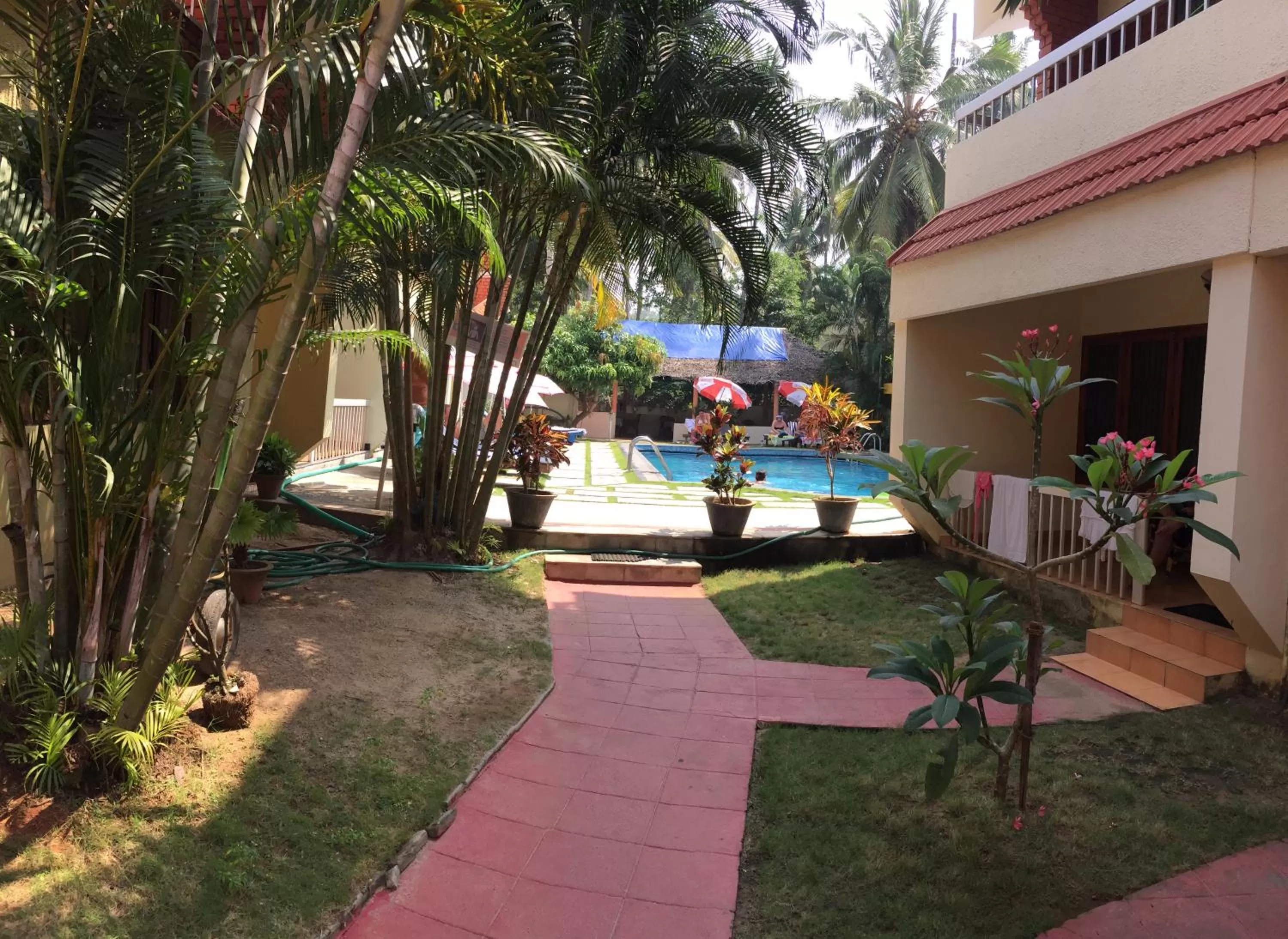 Garden in Hotel Thushara