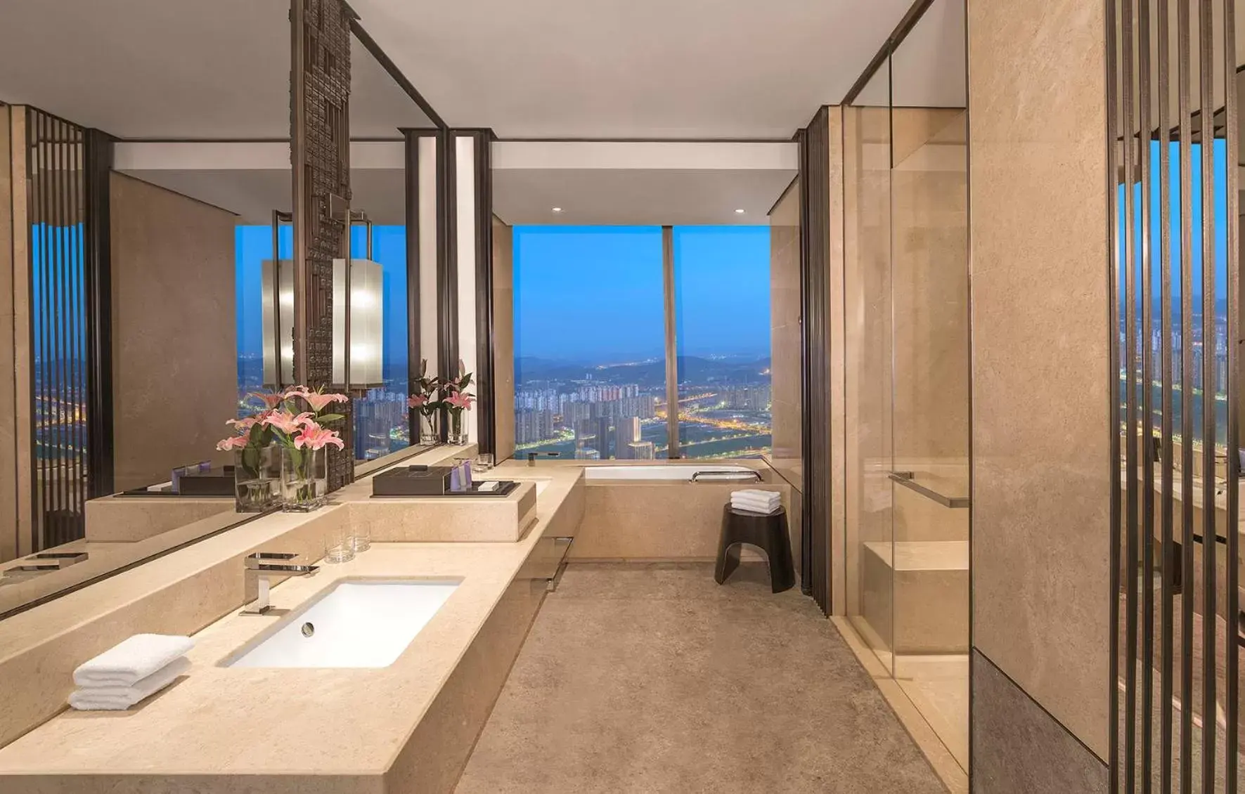 Bathroom in Jumeirah Nanjing Hotel