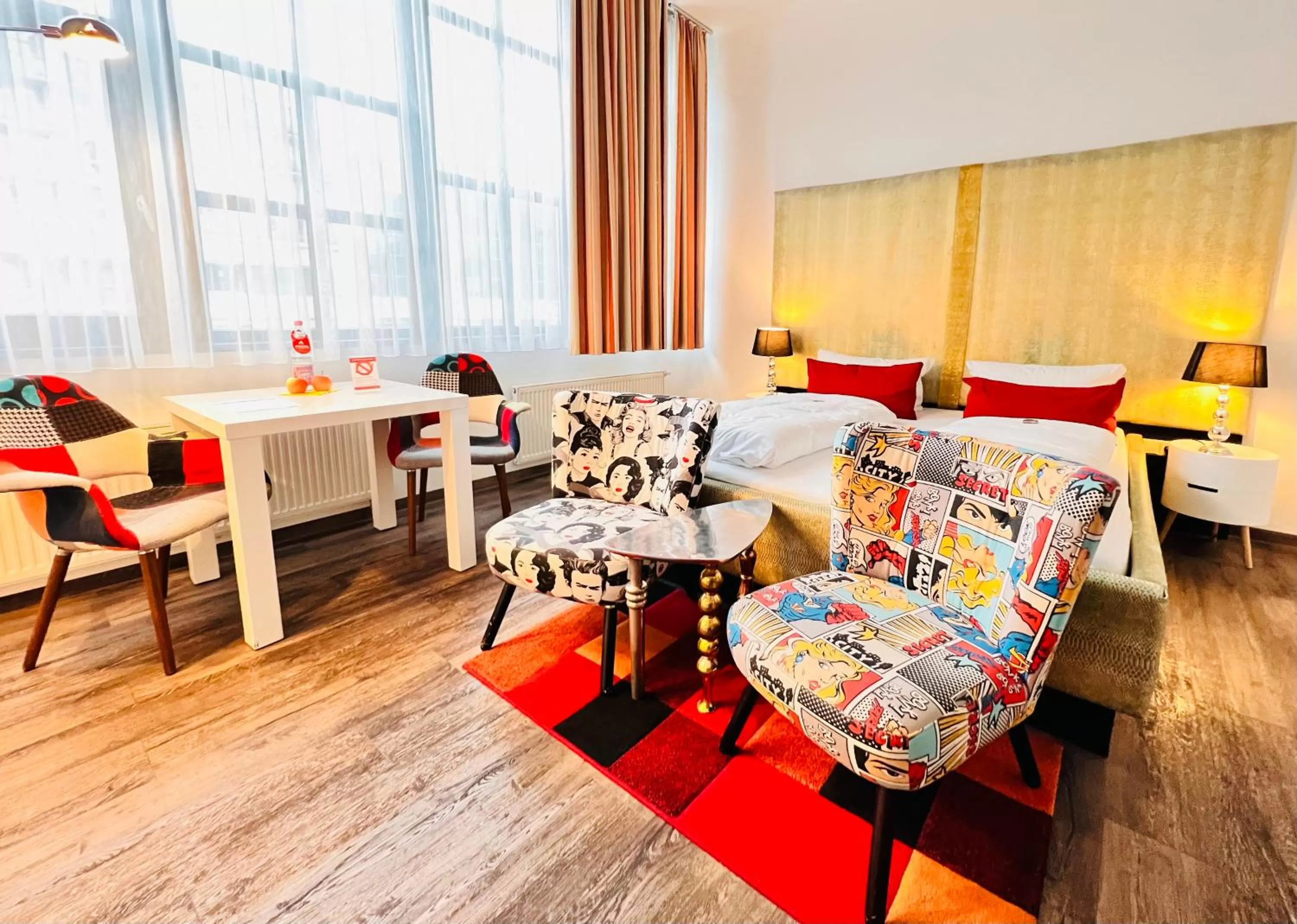 Photo of the whole room in artHOTEL Magdeburg