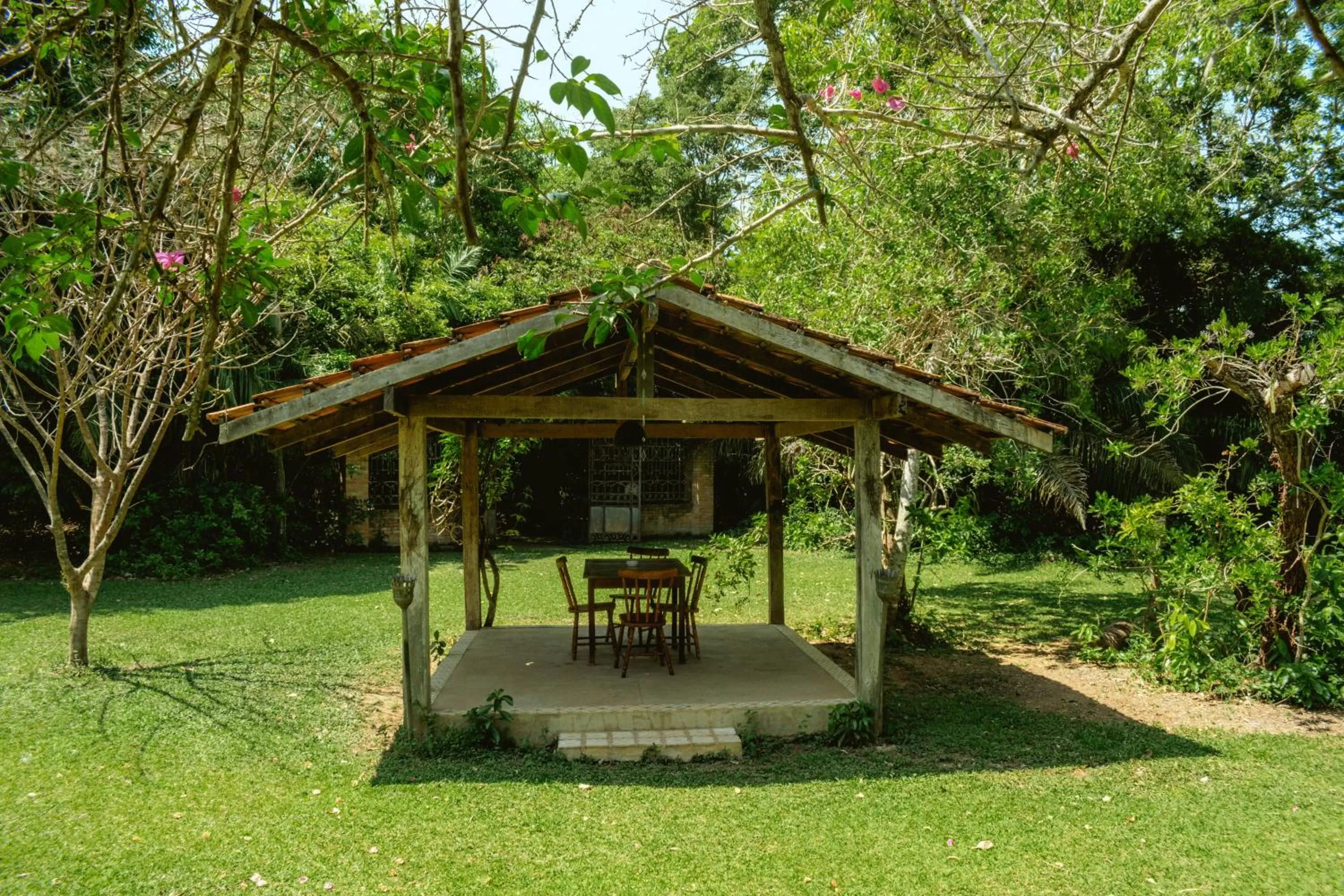 Patio in Hotel Santa Esmeralda