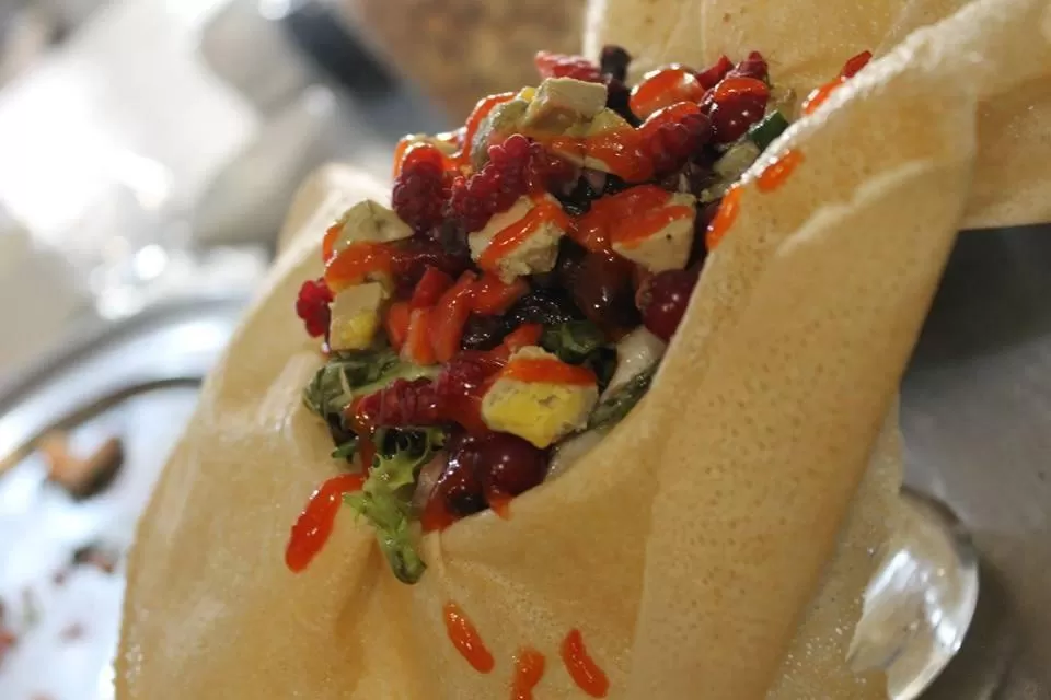 Food close-up in Ardea Purpurea