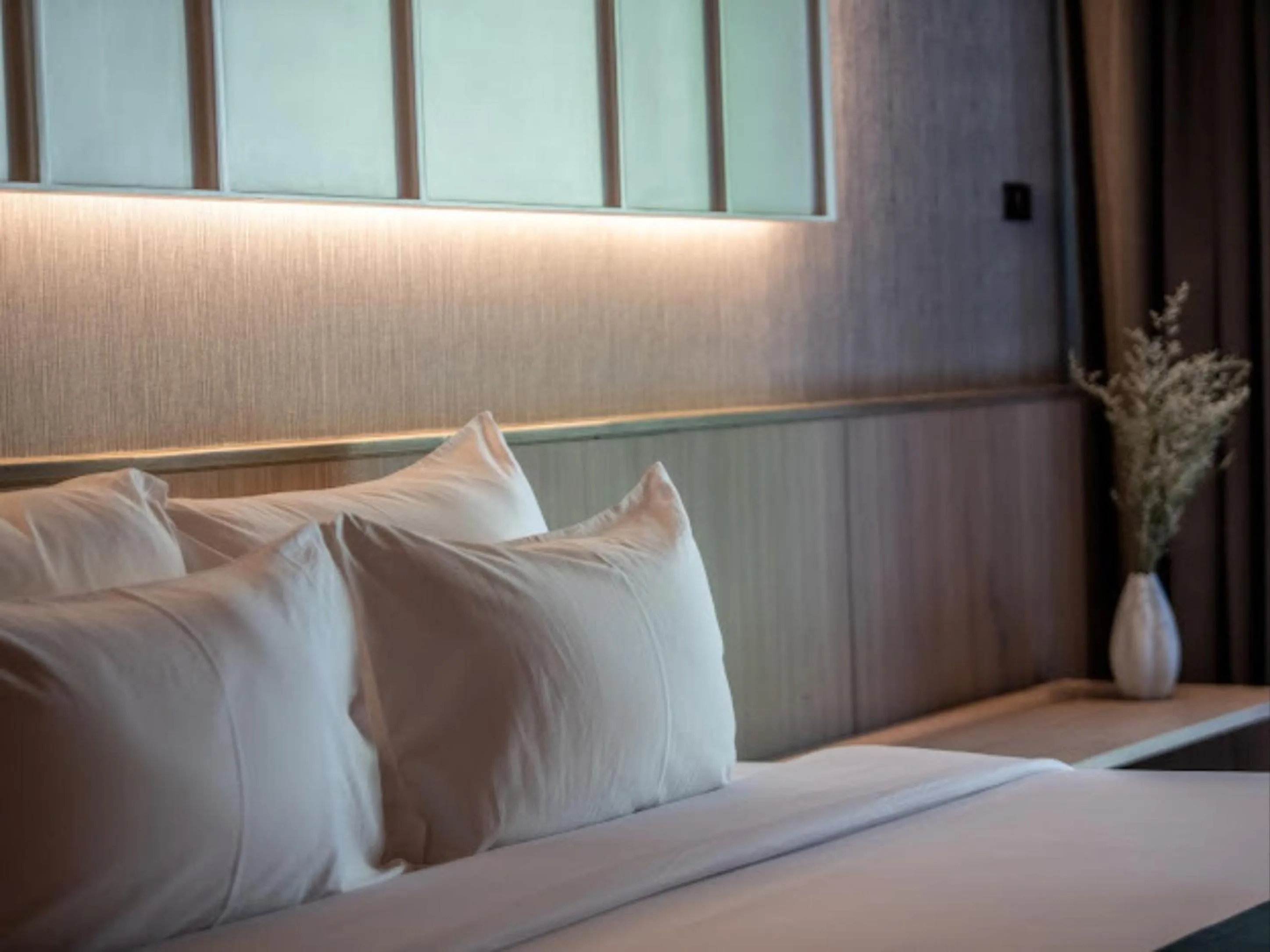 Bed in Areca Resort and Spa