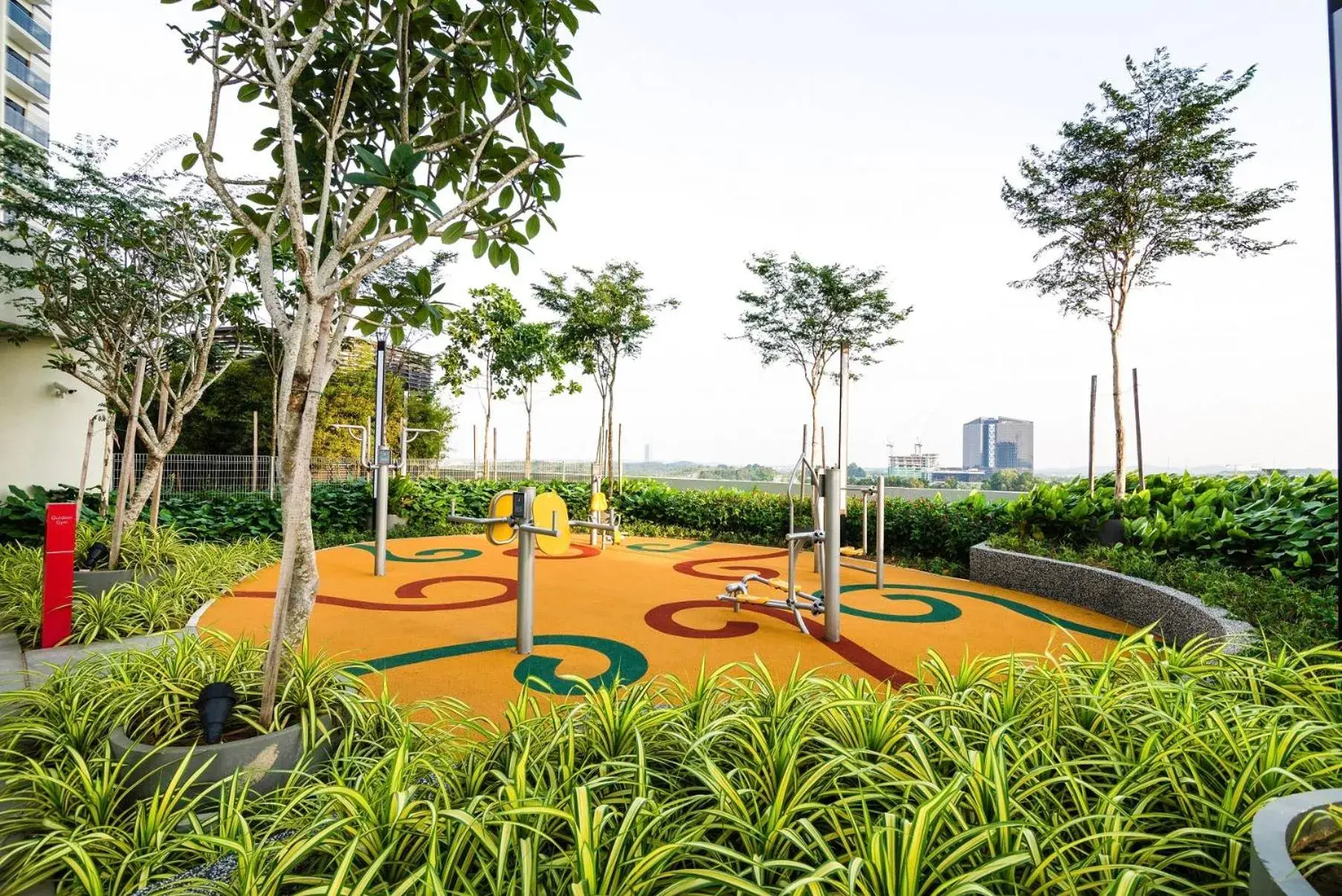 Garden in Ramada Meridin Johor Bahru