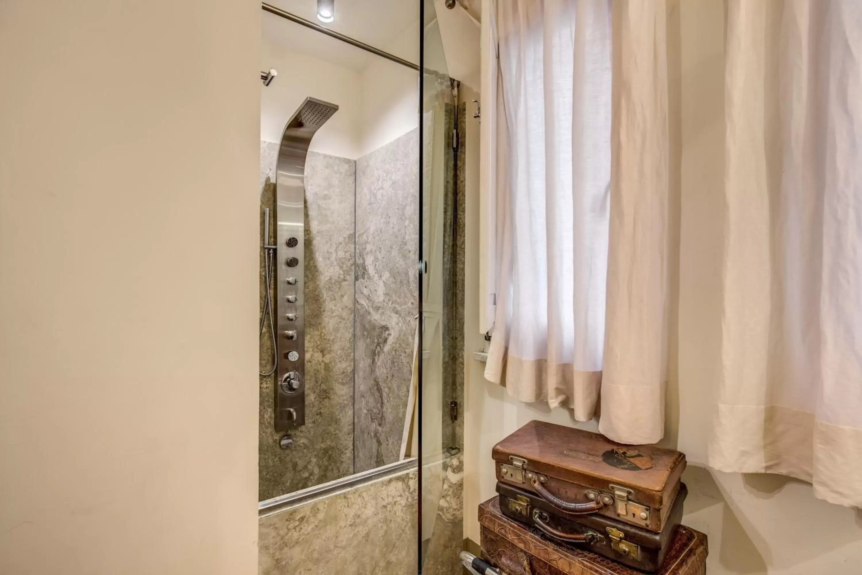 Shower, Bathroom in Residenze Argileto Terra