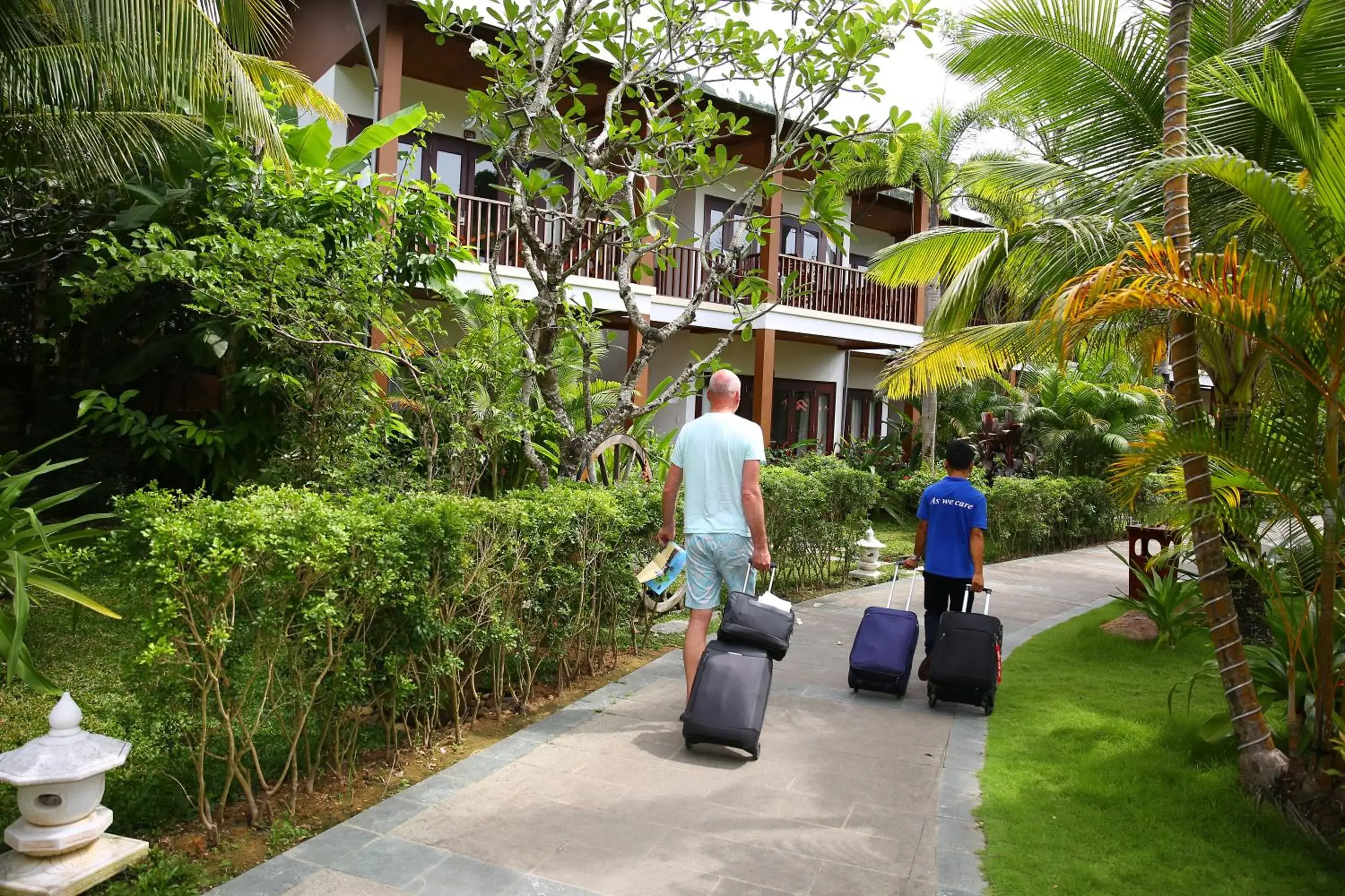 Garden in Tropicana Resort Phu Quoc