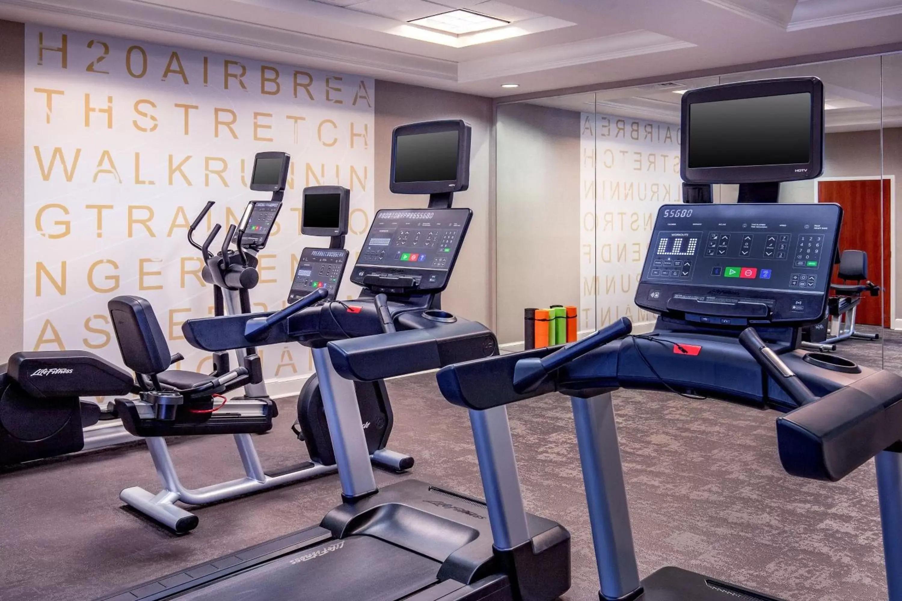 Fitness centre/facilities, Fitness Center/Facilities in Residence Inn by Marriott Chesapeake Greenbrier