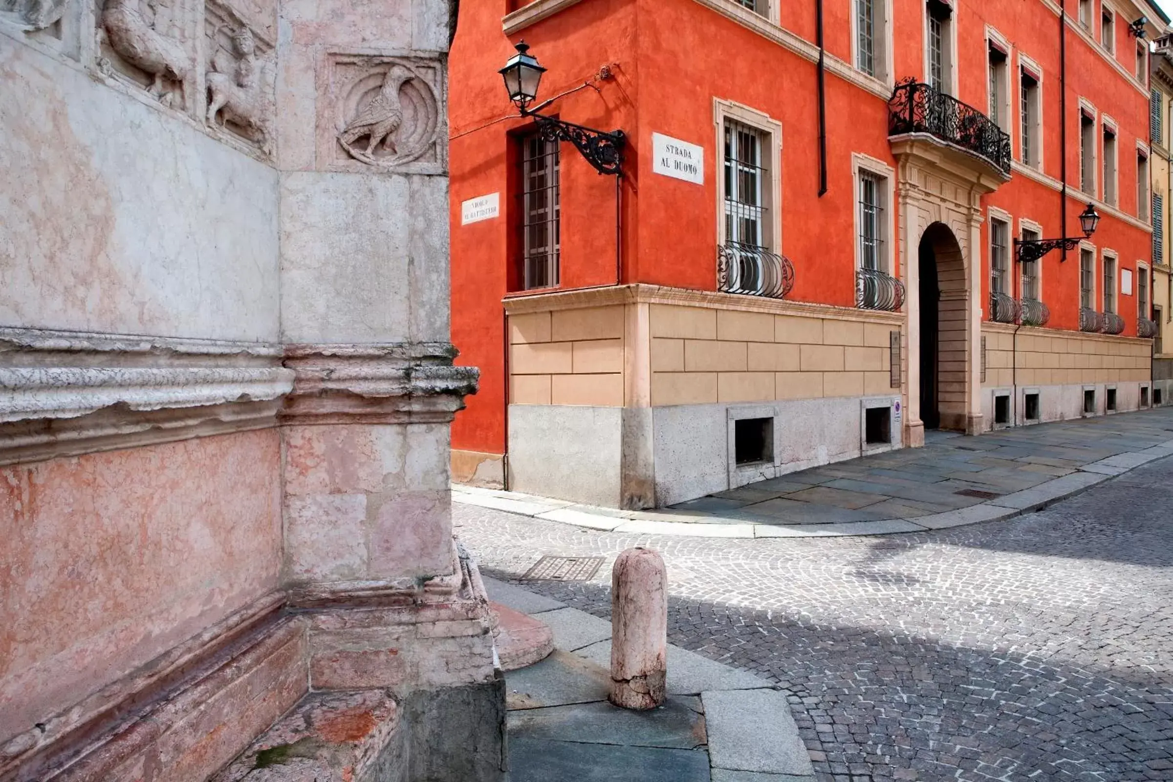 Facade/entrance in Palazzo Dalla Rosa Prati