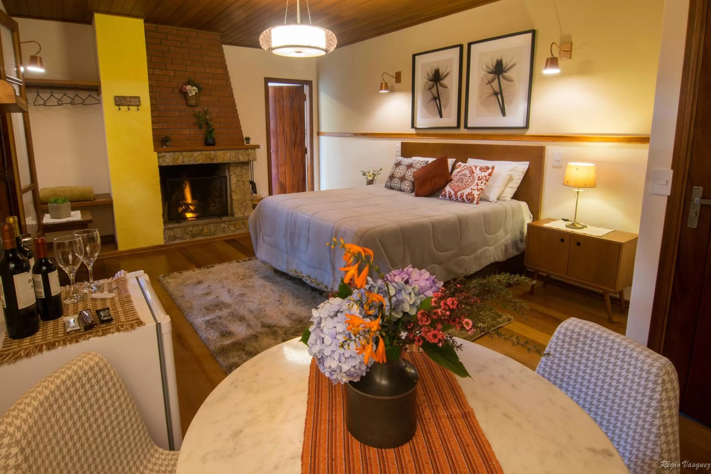 Photo of the whole room, Bed in Pousada Ricanto Amore Mio