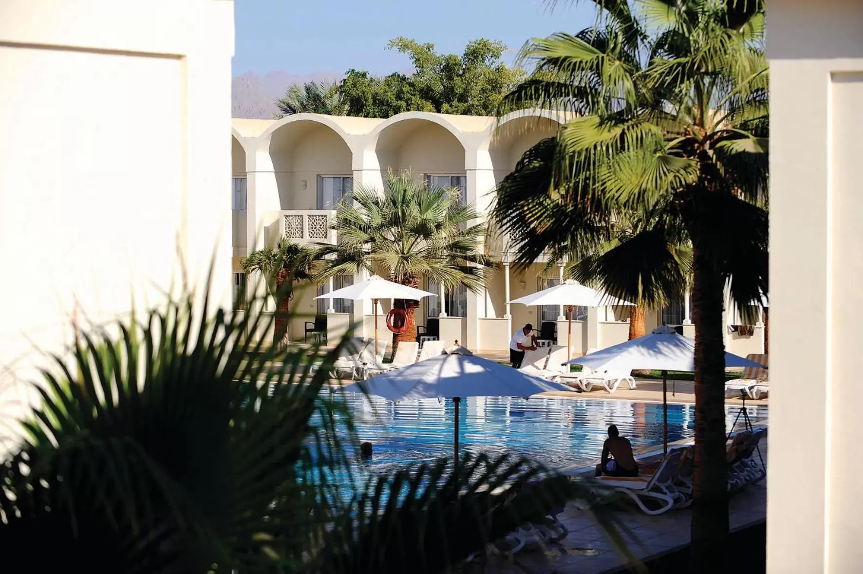 Swimming pool, Pool View in Reef Oasis Beach Aqua Park Resort