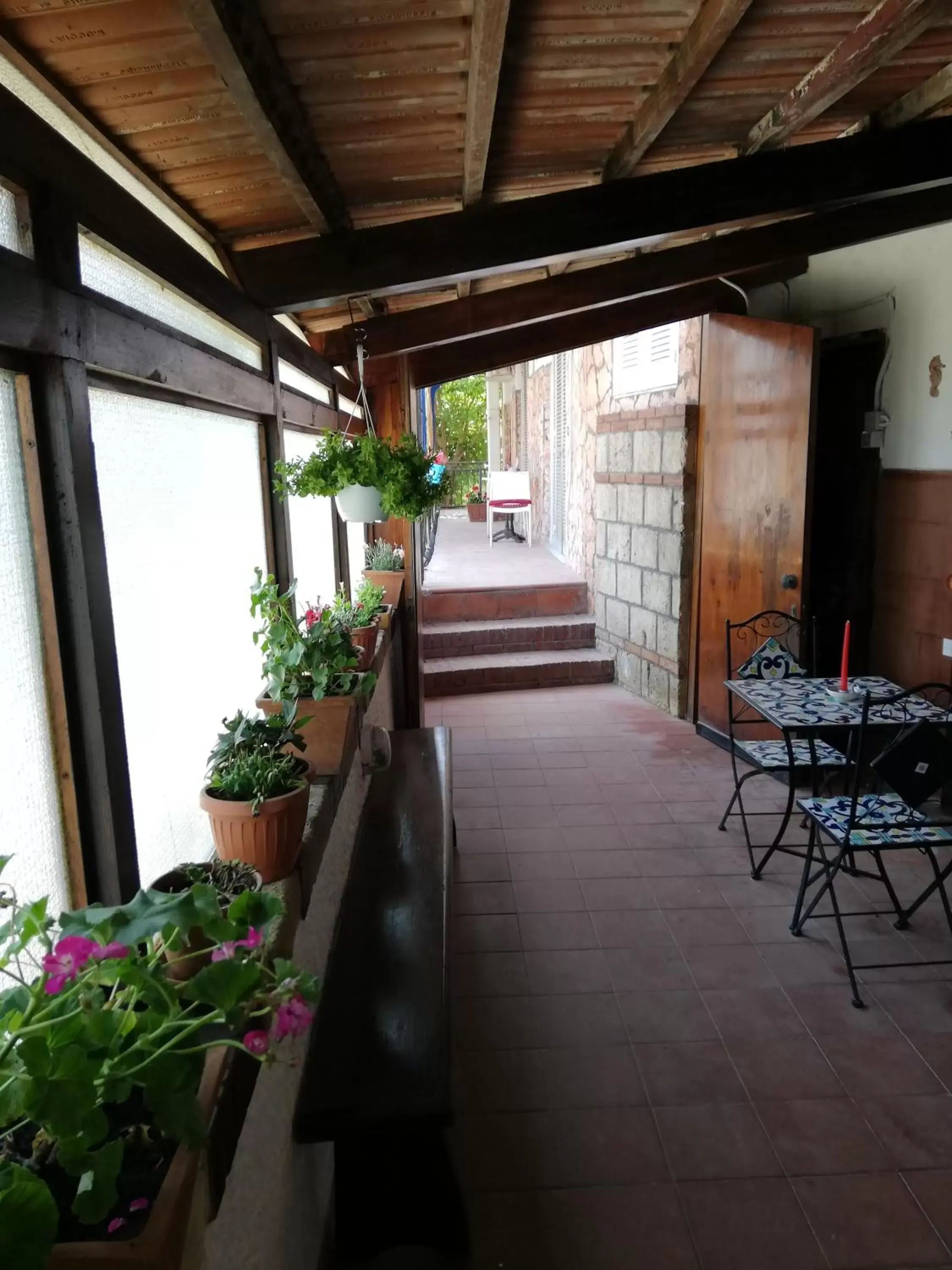 Balcony/Terrace in Hotel Sibilla Residence