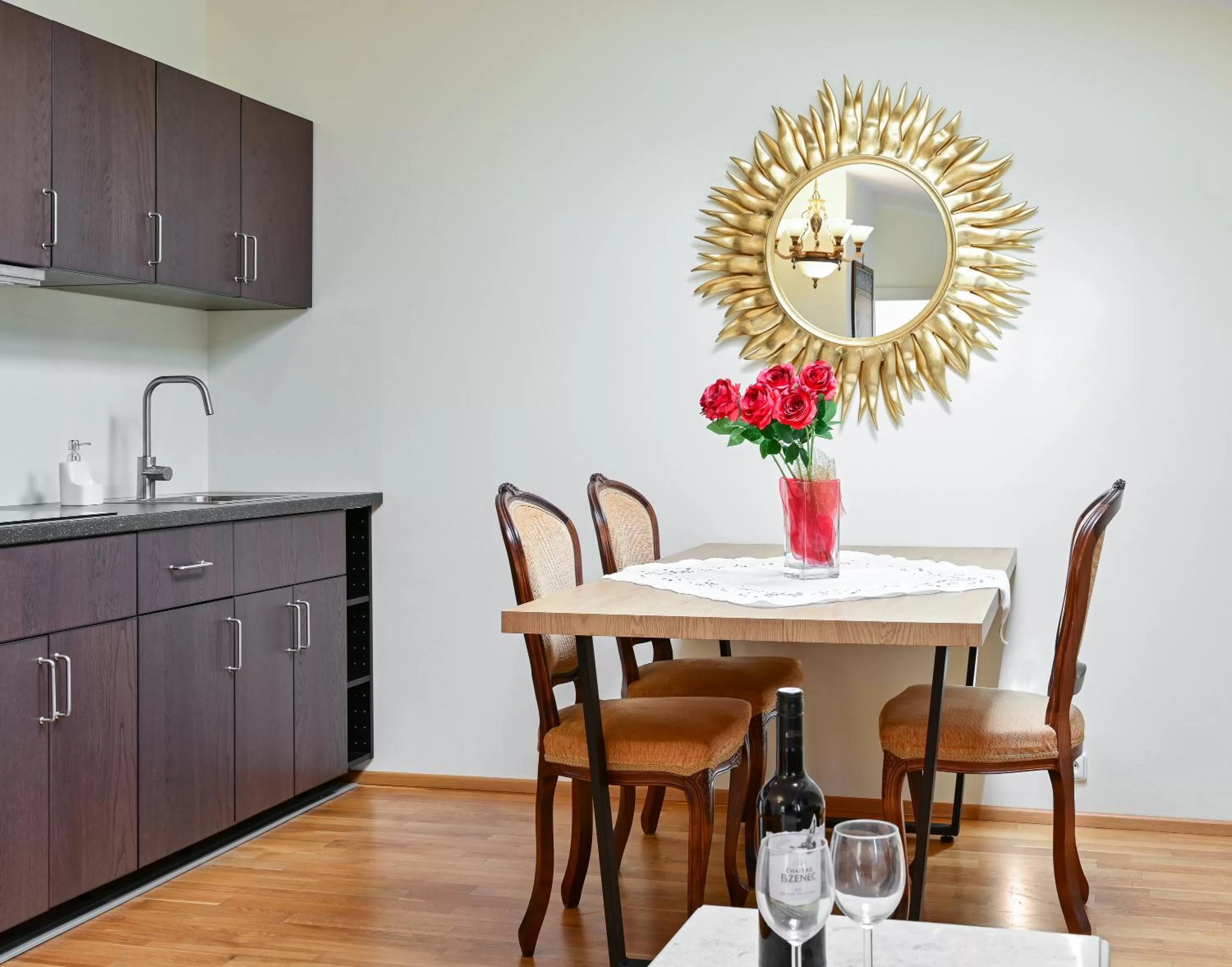 Kitchen or kitchenette in Residence Romanza