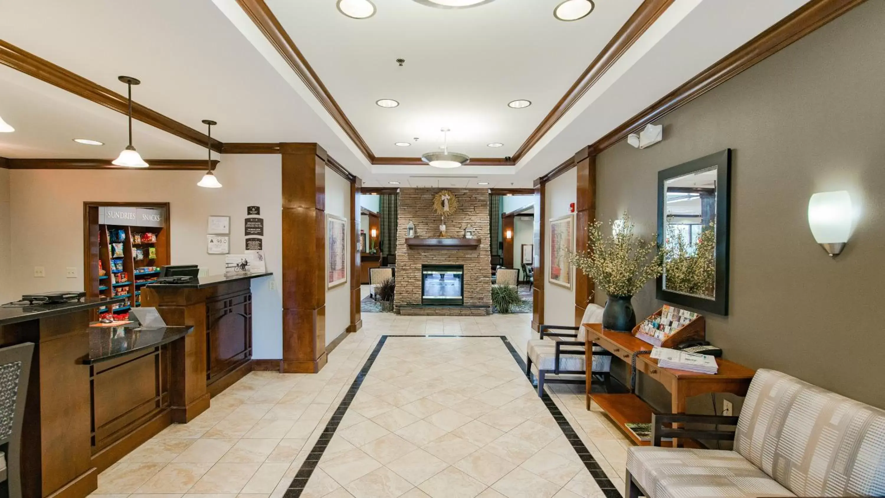 Property building, Lobby/Reception in Staybridge Suites Wilmington East, an IHG Hotel
