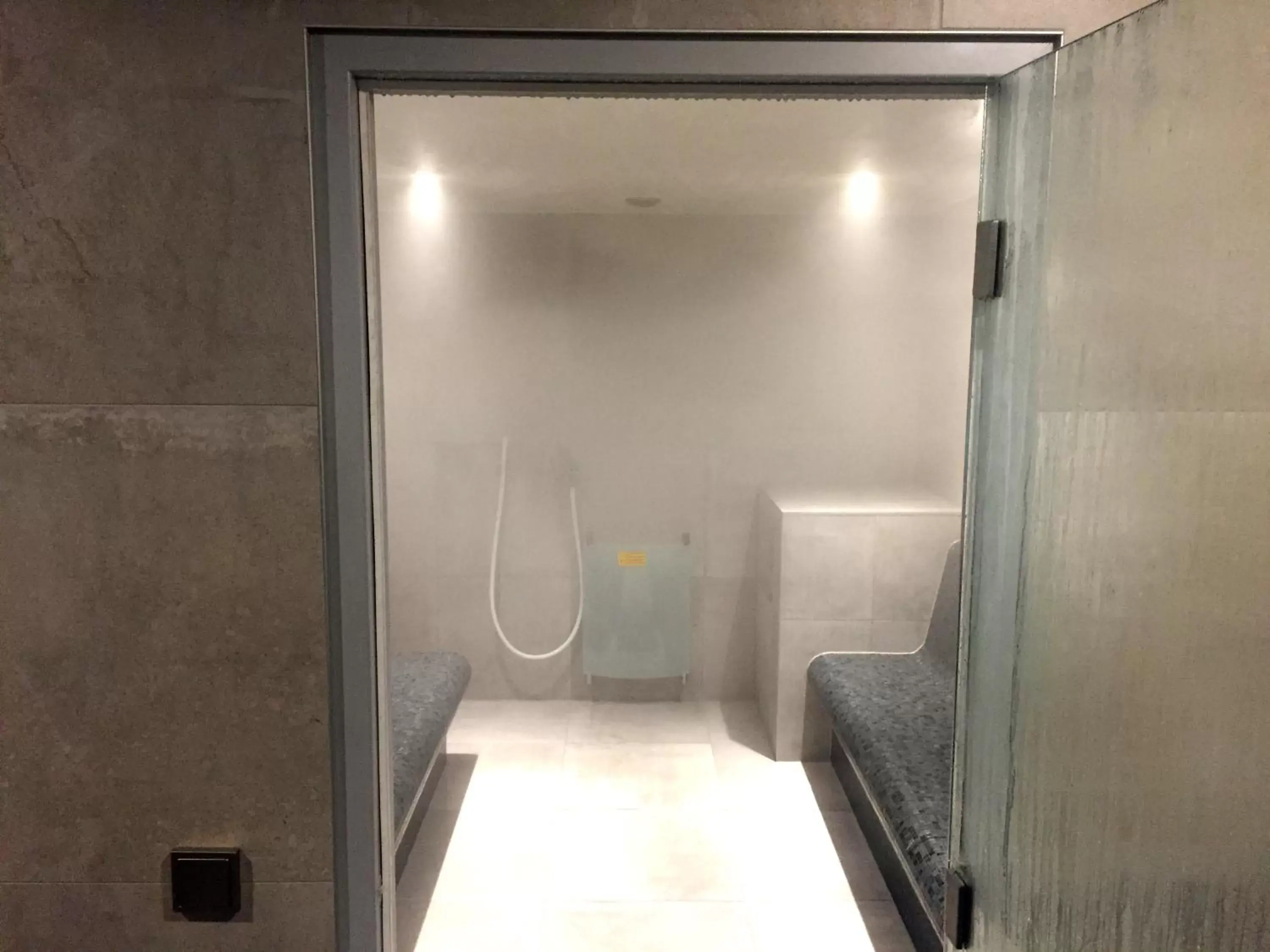 Steam room in Fletcher Hotel-Restaurant de Wageningsche Berg