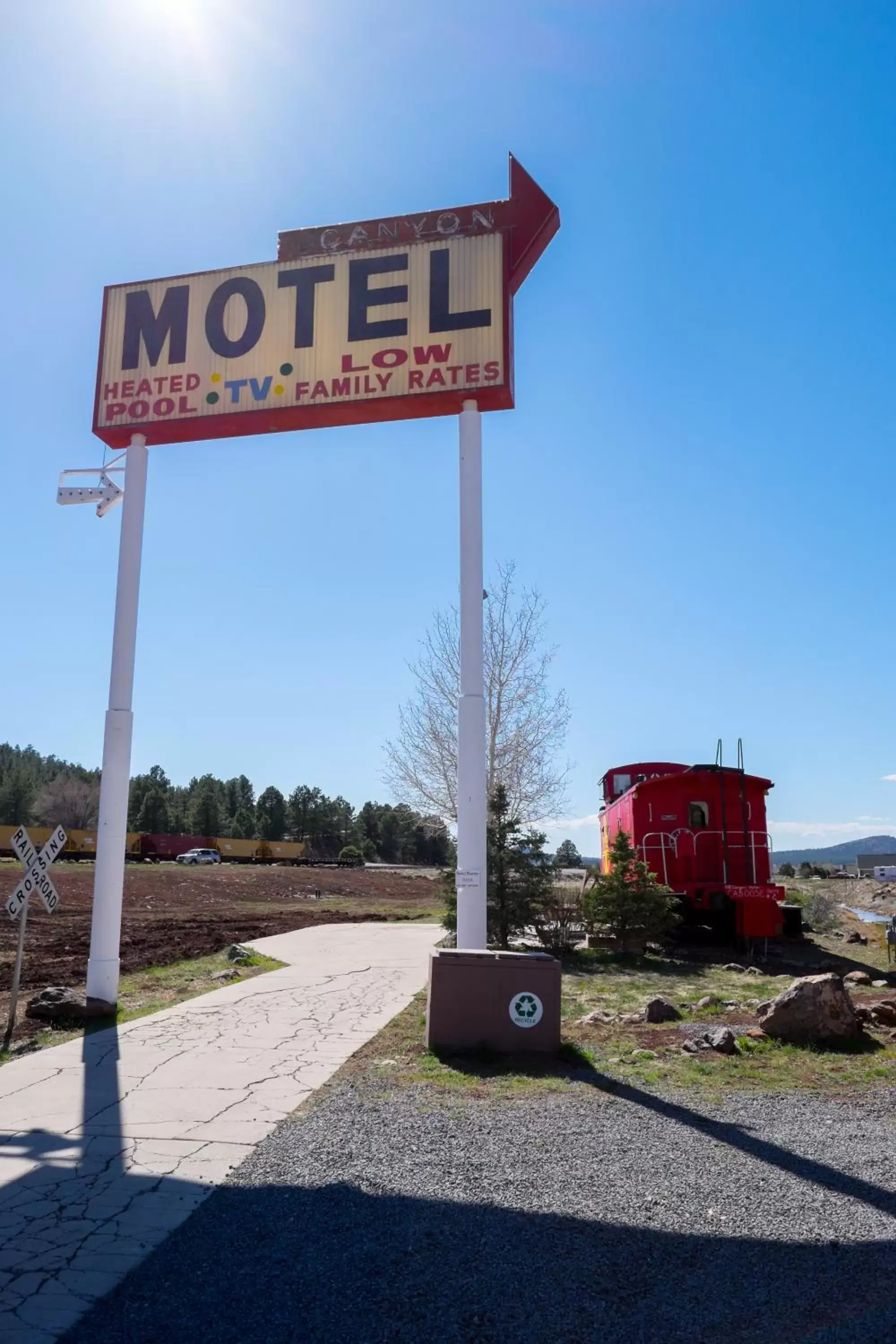 Facade/entrance, Property Building in The Canyon Motel & RV Park