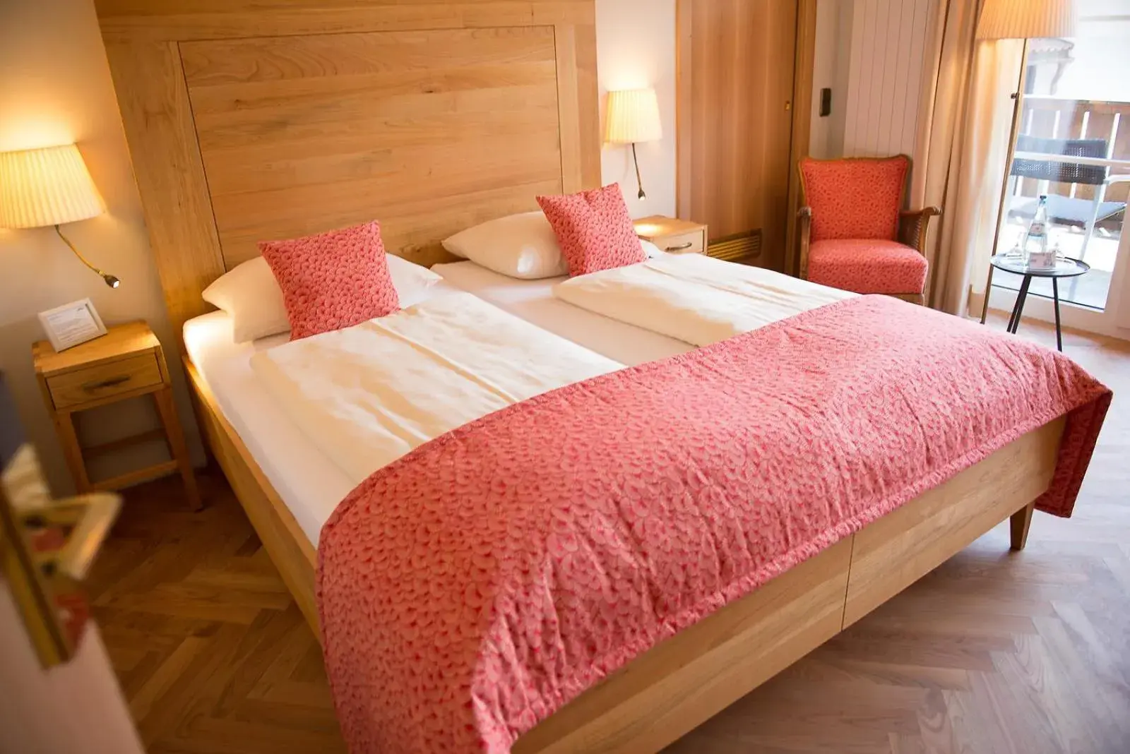 Photo of the whole room, Bed in Biohotel Garmischer Hof