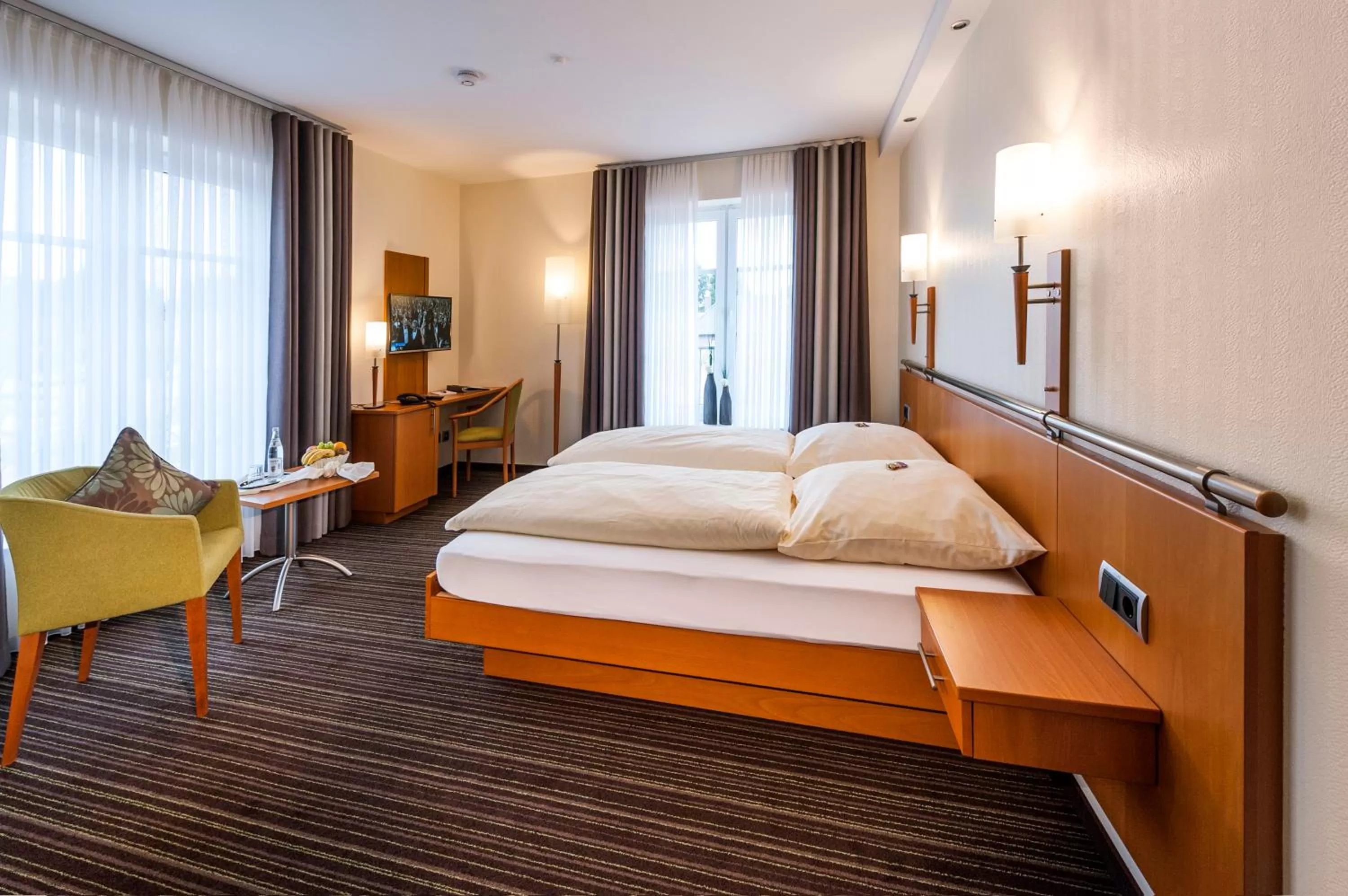 Photo of the whole room, Bed in Hotel Hilker