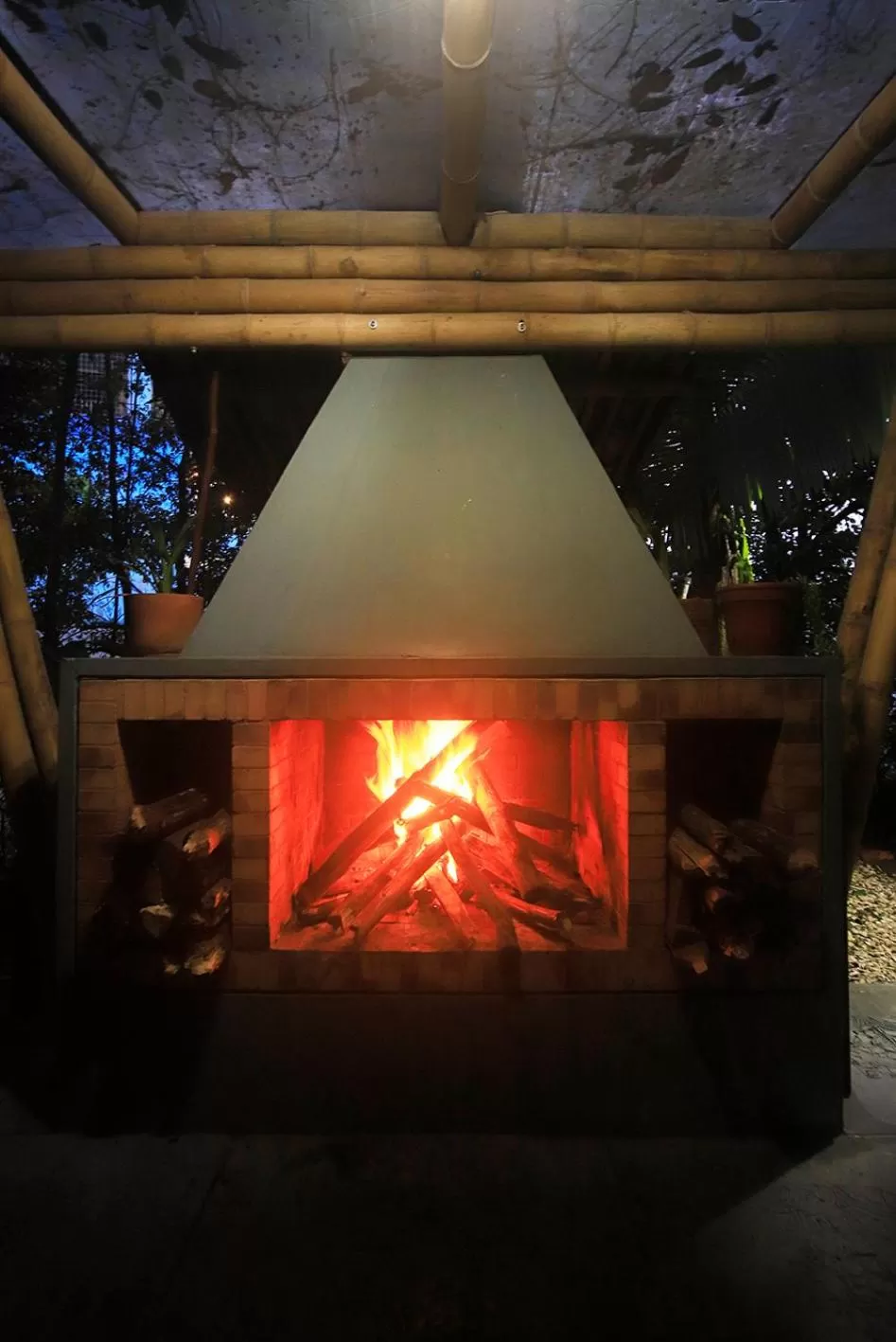 Seating area in Casa de las Dos Palmas