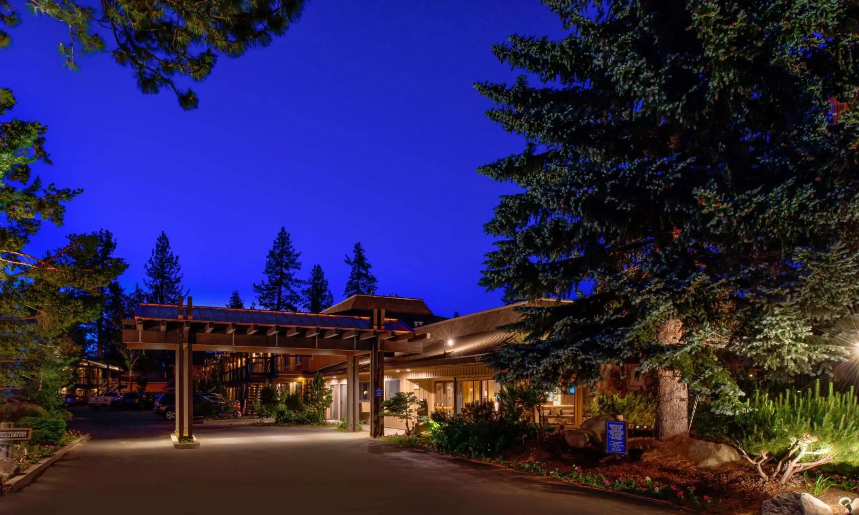 Property Building in Station House Inn South Lake Tahoe, by Oliver