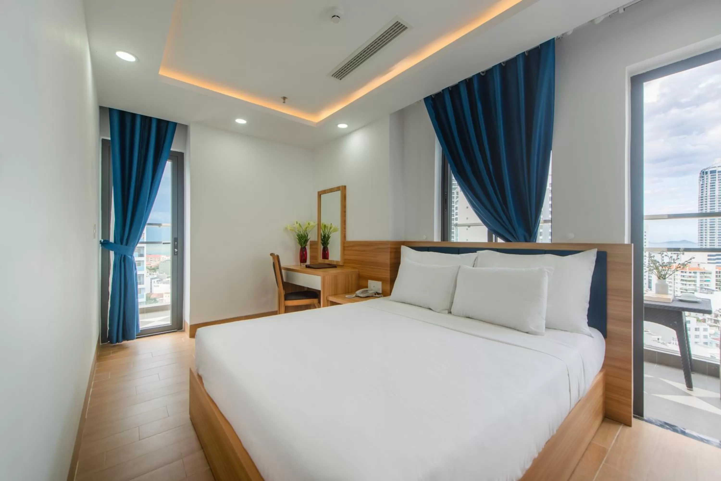 Bed in The Gold Coast Hotel Nha Trang