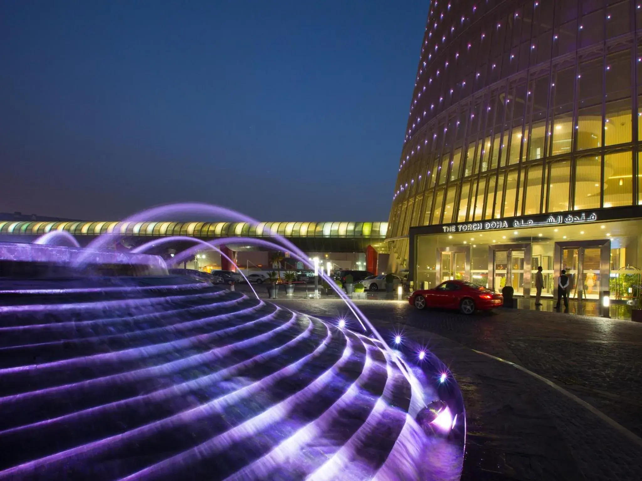 Facade/entrance in The Torch Doha Facade/entrance in The Torch Doha