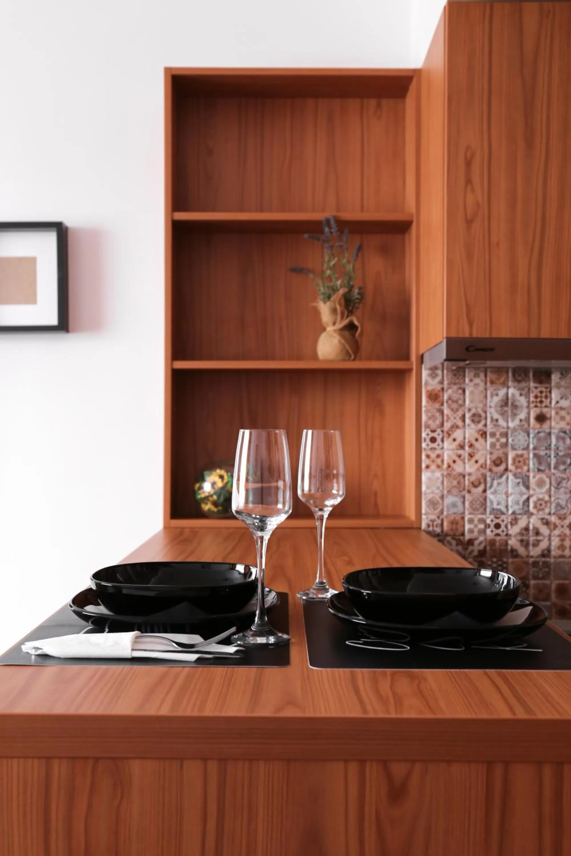 Kitchen or kitchenette in Hotel Srbija-FREE PARKING