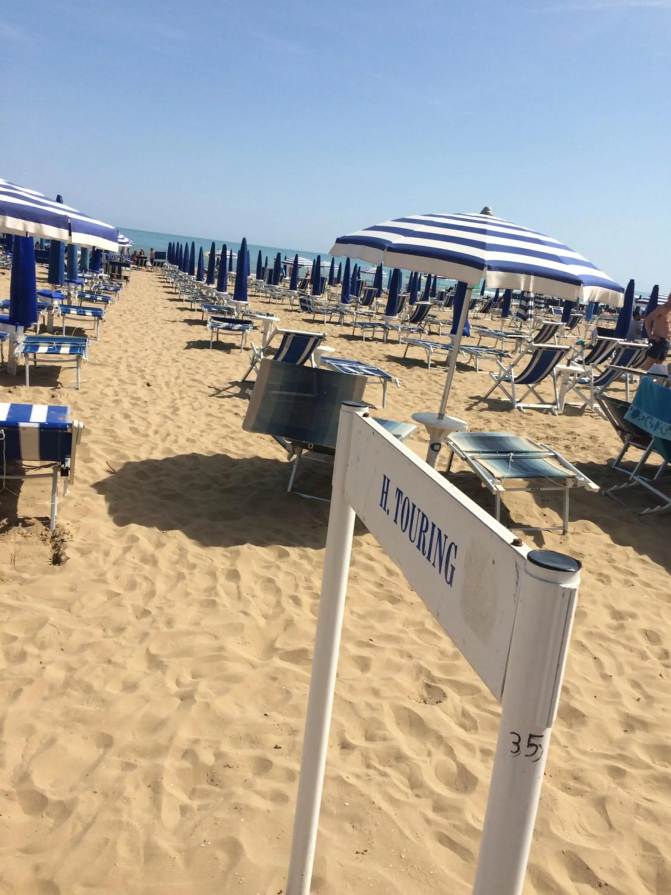 Beach in Hotel Touring