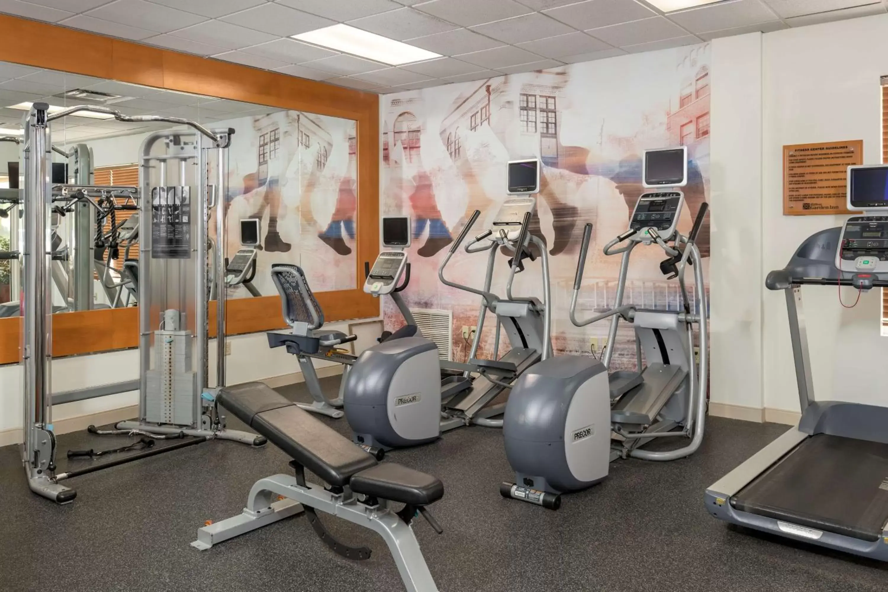 Fitness centre/facilities, Fitness Center/Facilities in Hilton Garden Inn Lafayette/Cajundome