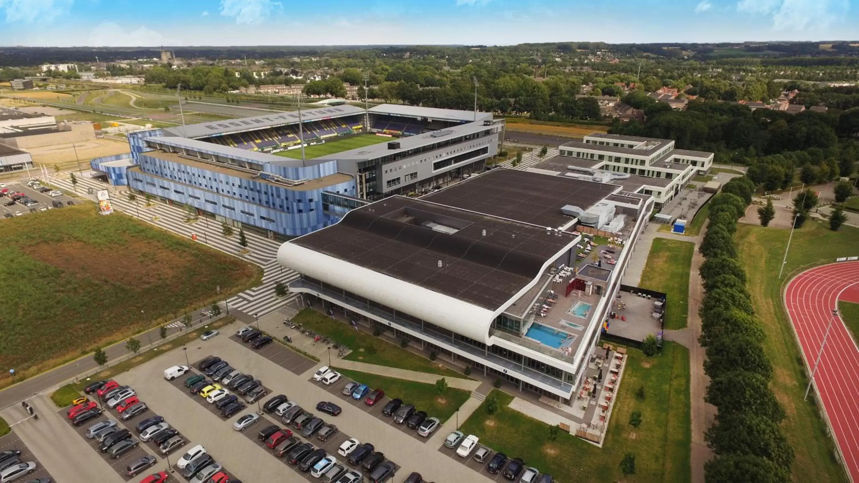 Bird's eye view, Bird's-eye View in Fletcher Wellness-Hotel Sittard