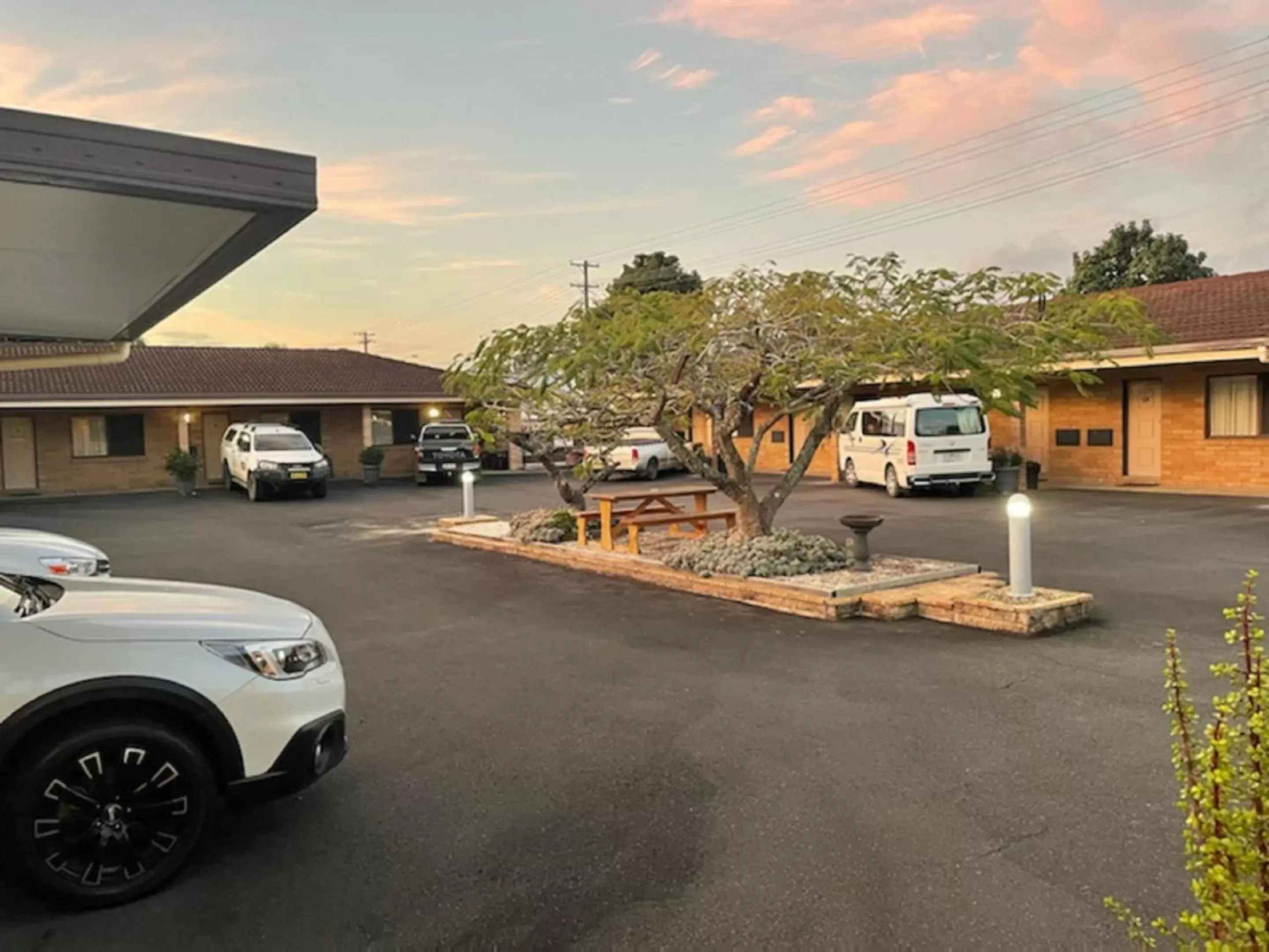 Garden in Milgate Motel