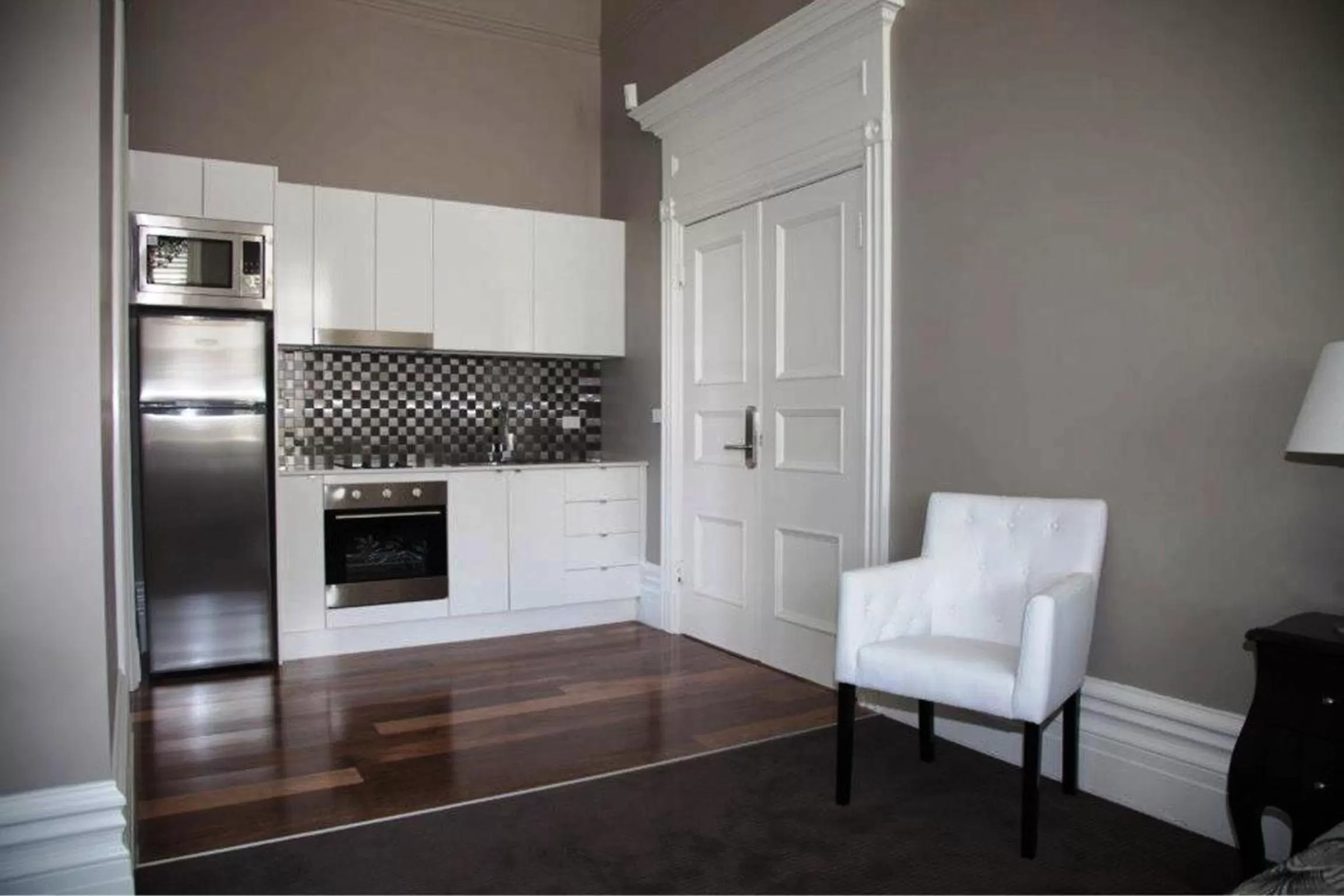 Kitchen or kitchenette in Ballarat Premier Apartments