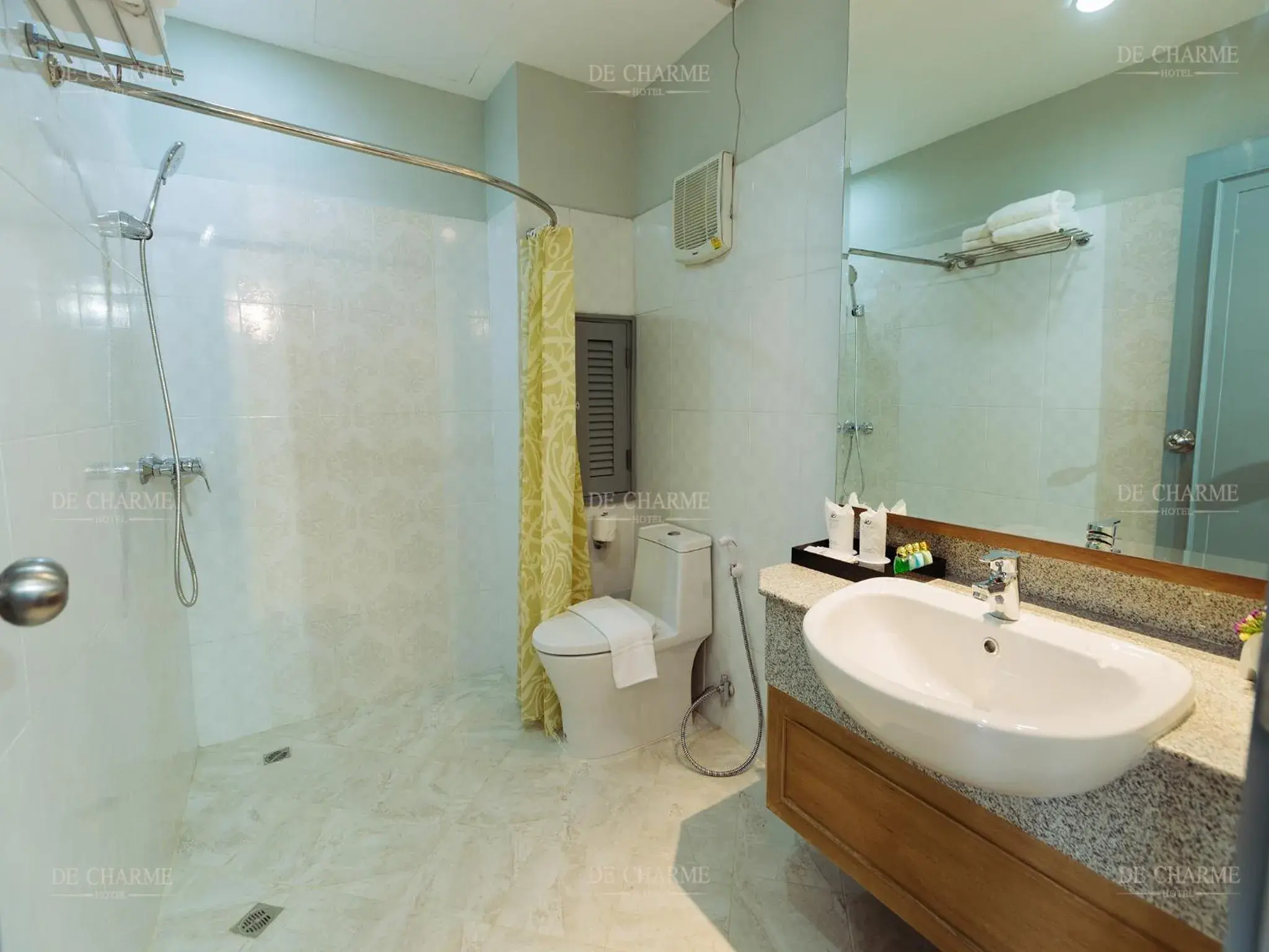 Bathroom in Decharme Hotel-SHA Plus