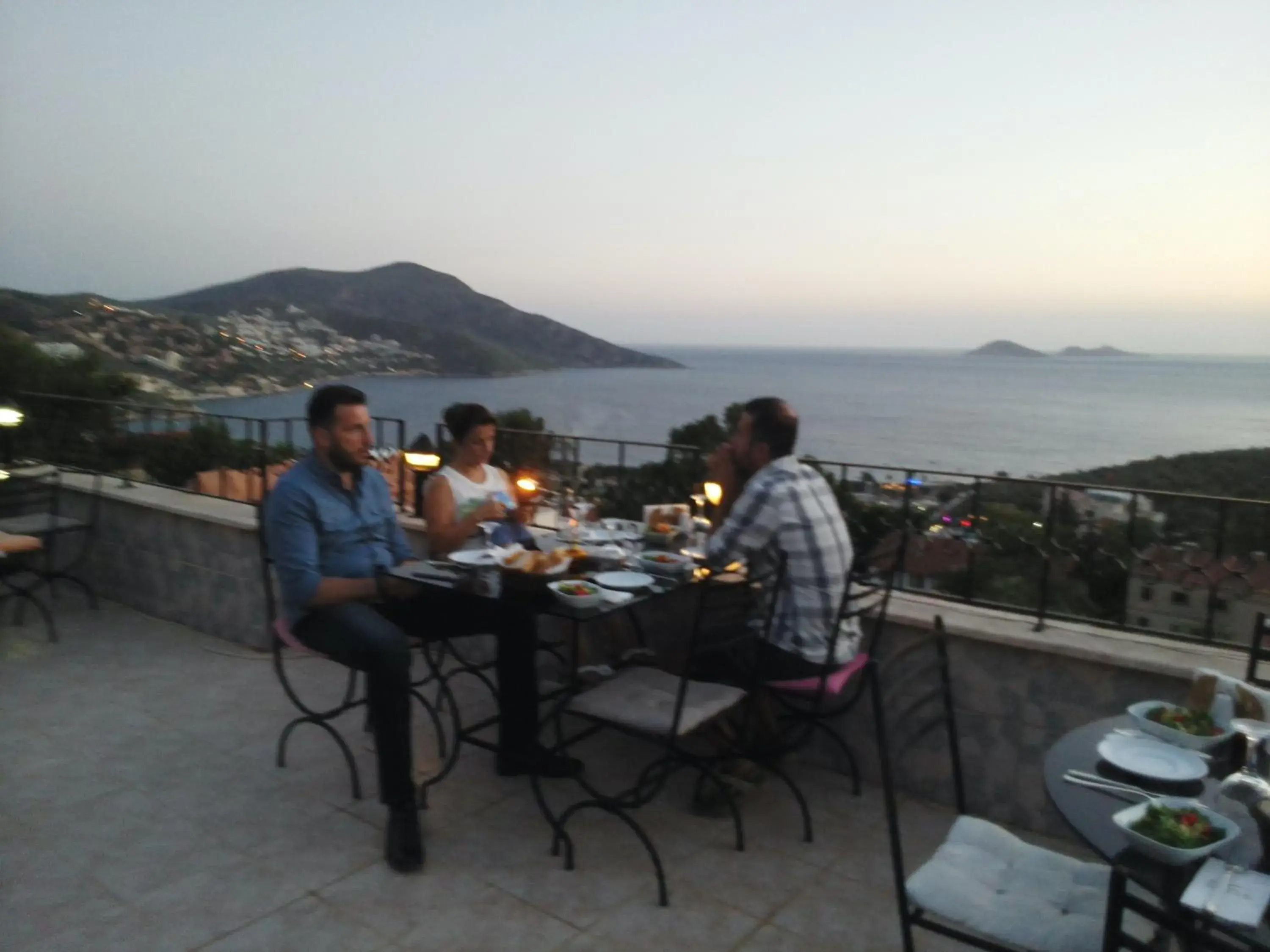 Balcony/Terrace, Restaurant/Places to Eat in Enda Boutique Hotel Kalkan