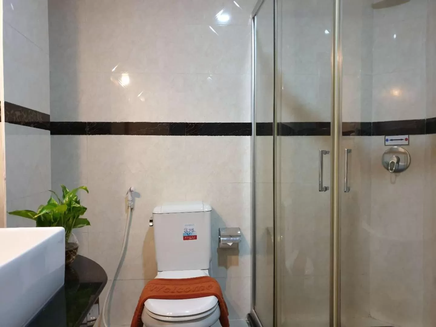 Shower in Aristocrat Residence & Hotel
