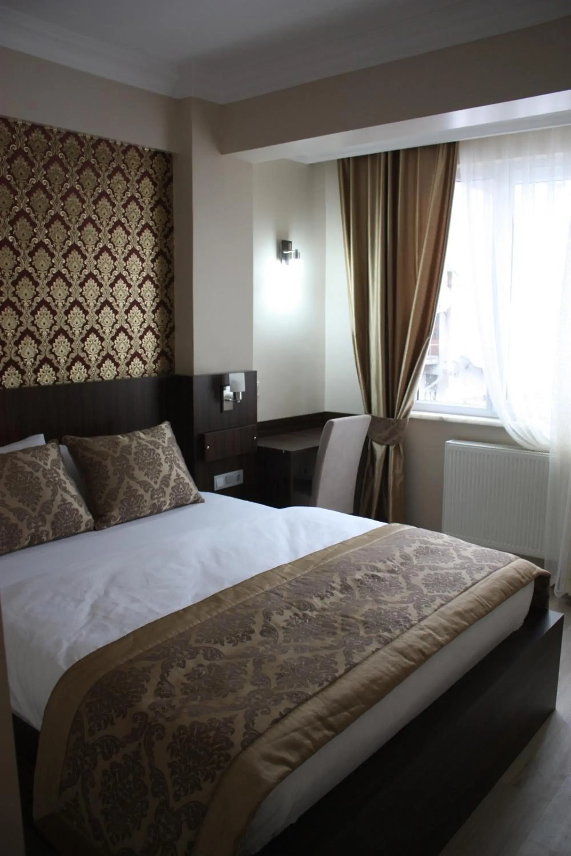 Bed in Istanbul Central Hotel