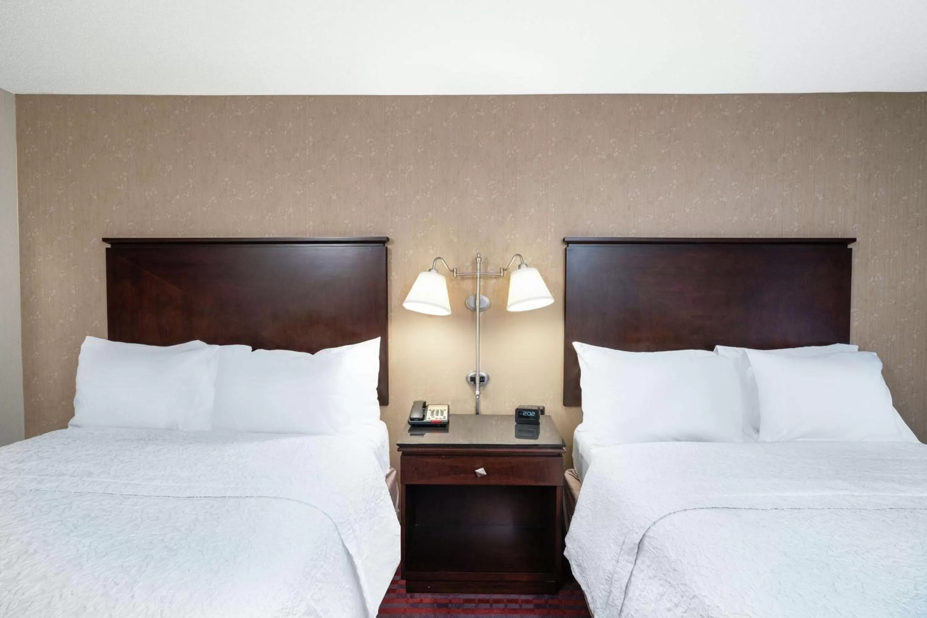 Bed in Hampton Inn Richmond - Airport