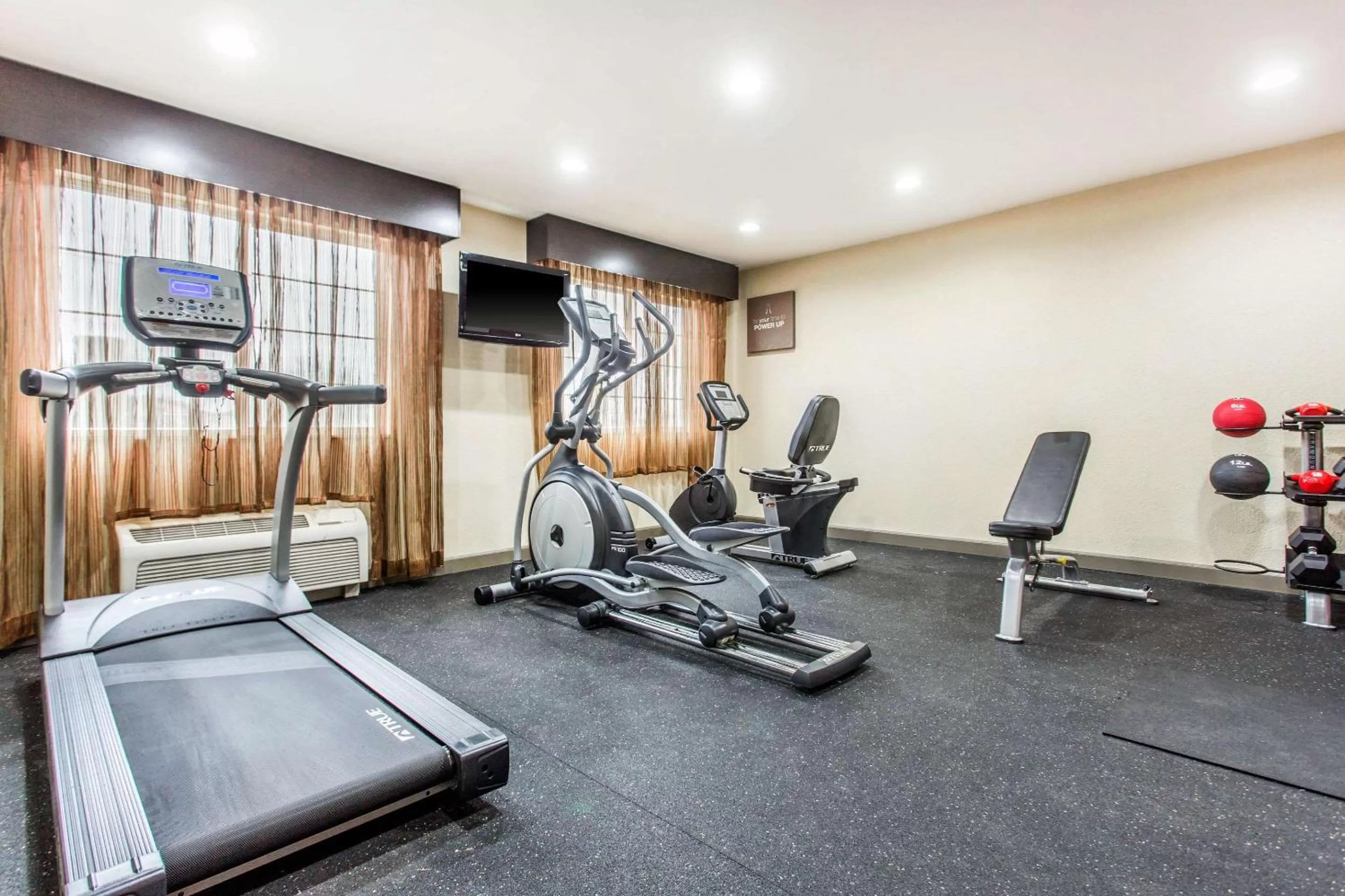 Fitness centre/facilities in MainStay Suites Greenville Airport