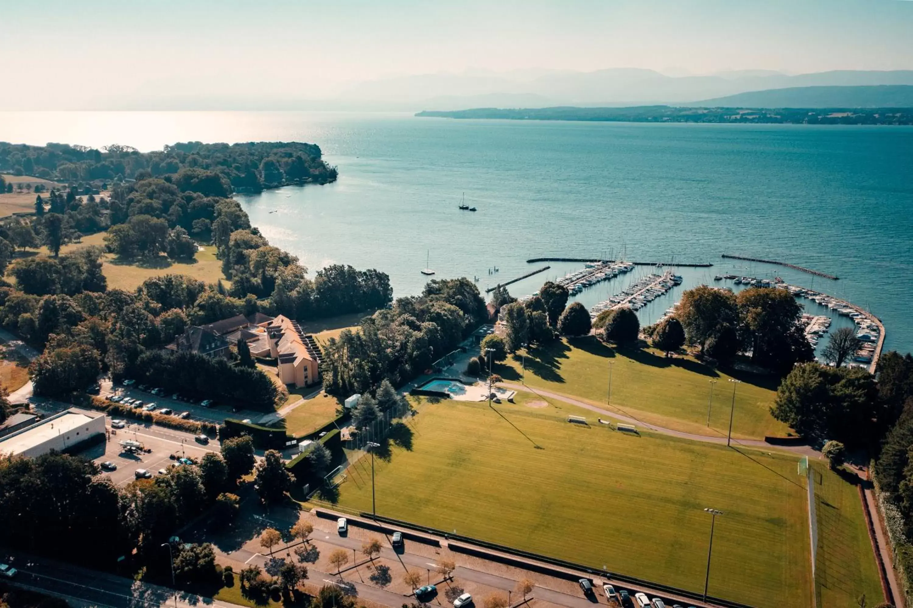 Bird's eye view, Bird's-eye View in Hotel La Barcarolle