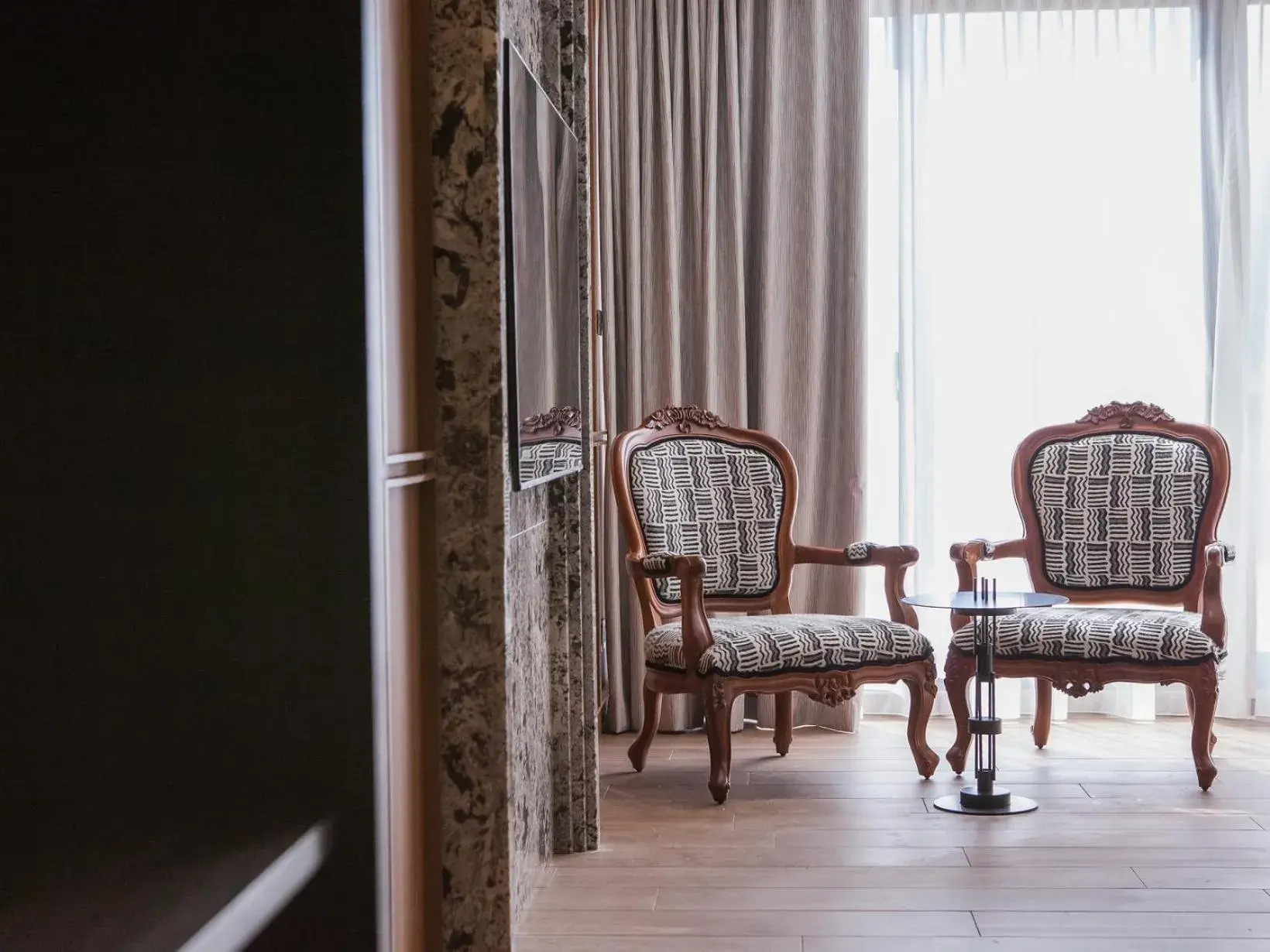 Seating Area in Hôtel de Ľeau