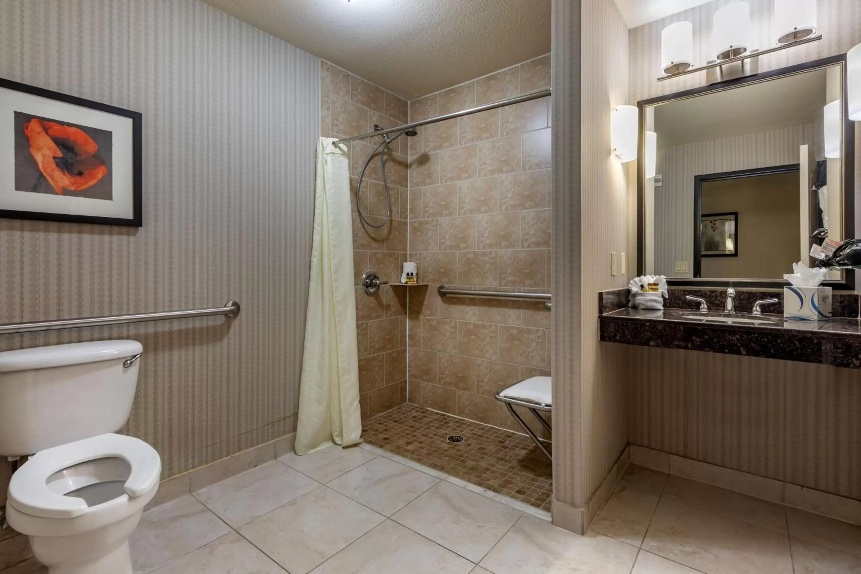 Bathroom in Best Western Plus DFW Airport West Euless Bathroom in Best Western Plus DFW Airport West Euless