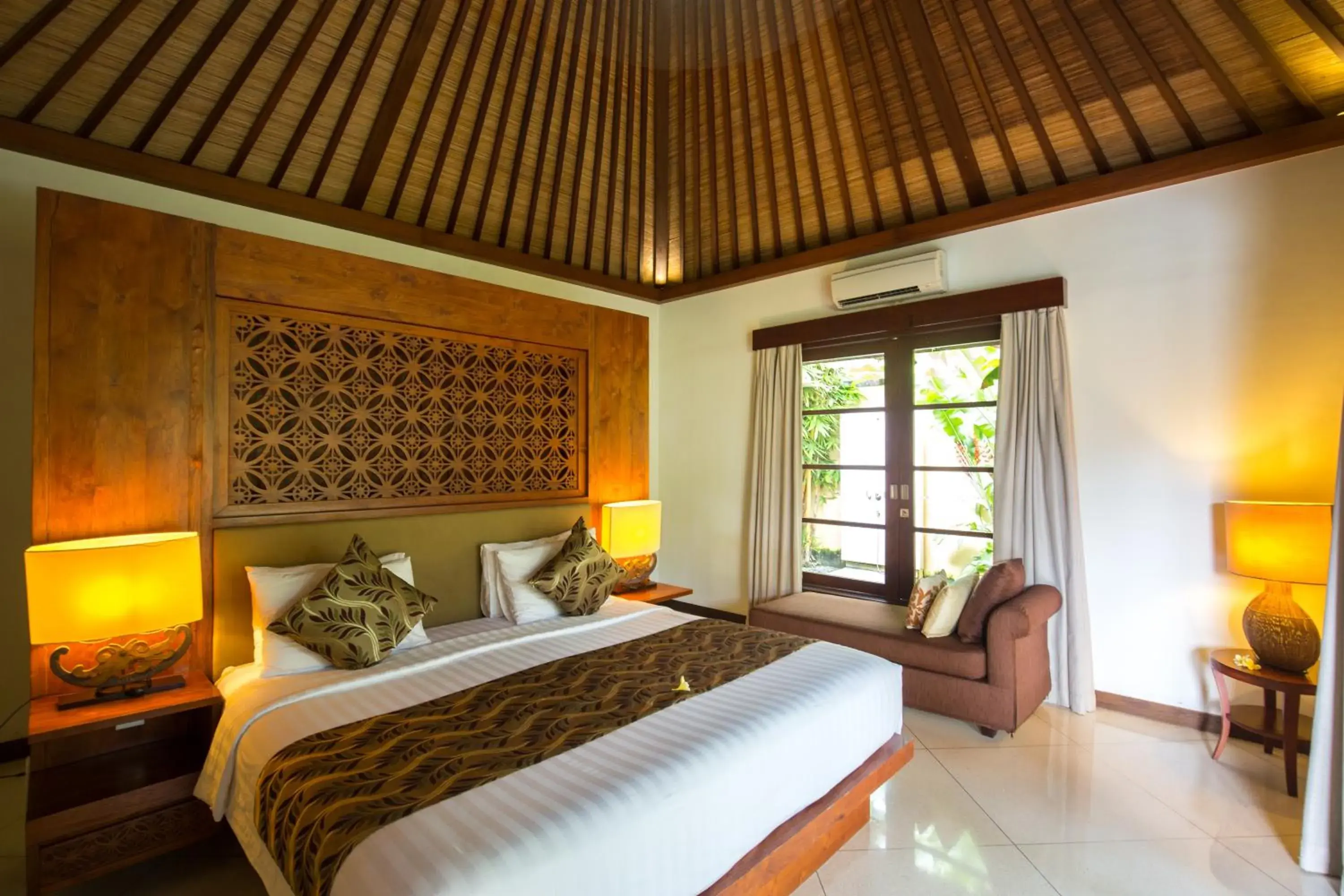 Bedroom, Bed in Villa Seriska Satu Sanur