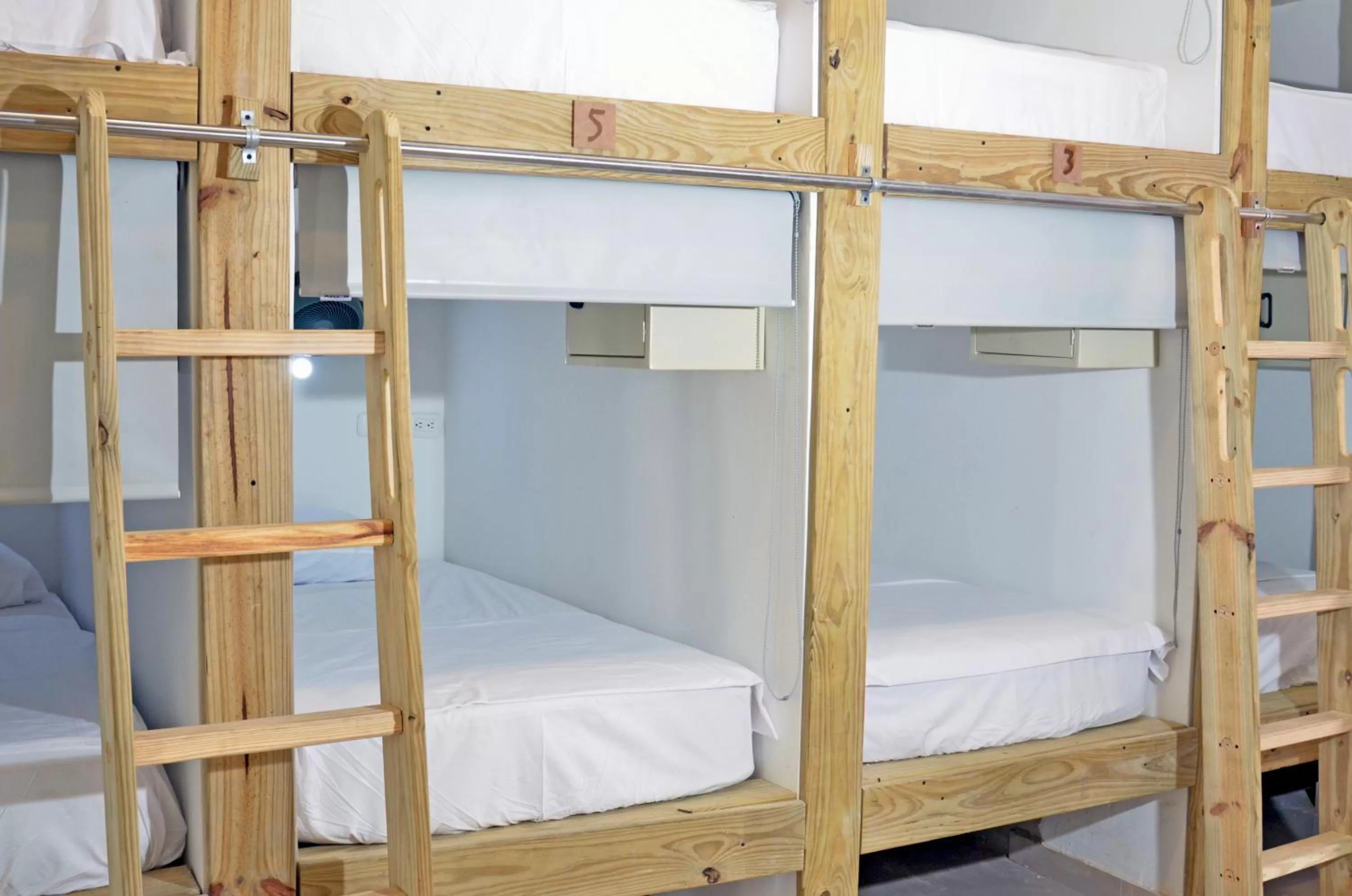 Bed, Bunk Bed in Faro de Alejandría Hostel