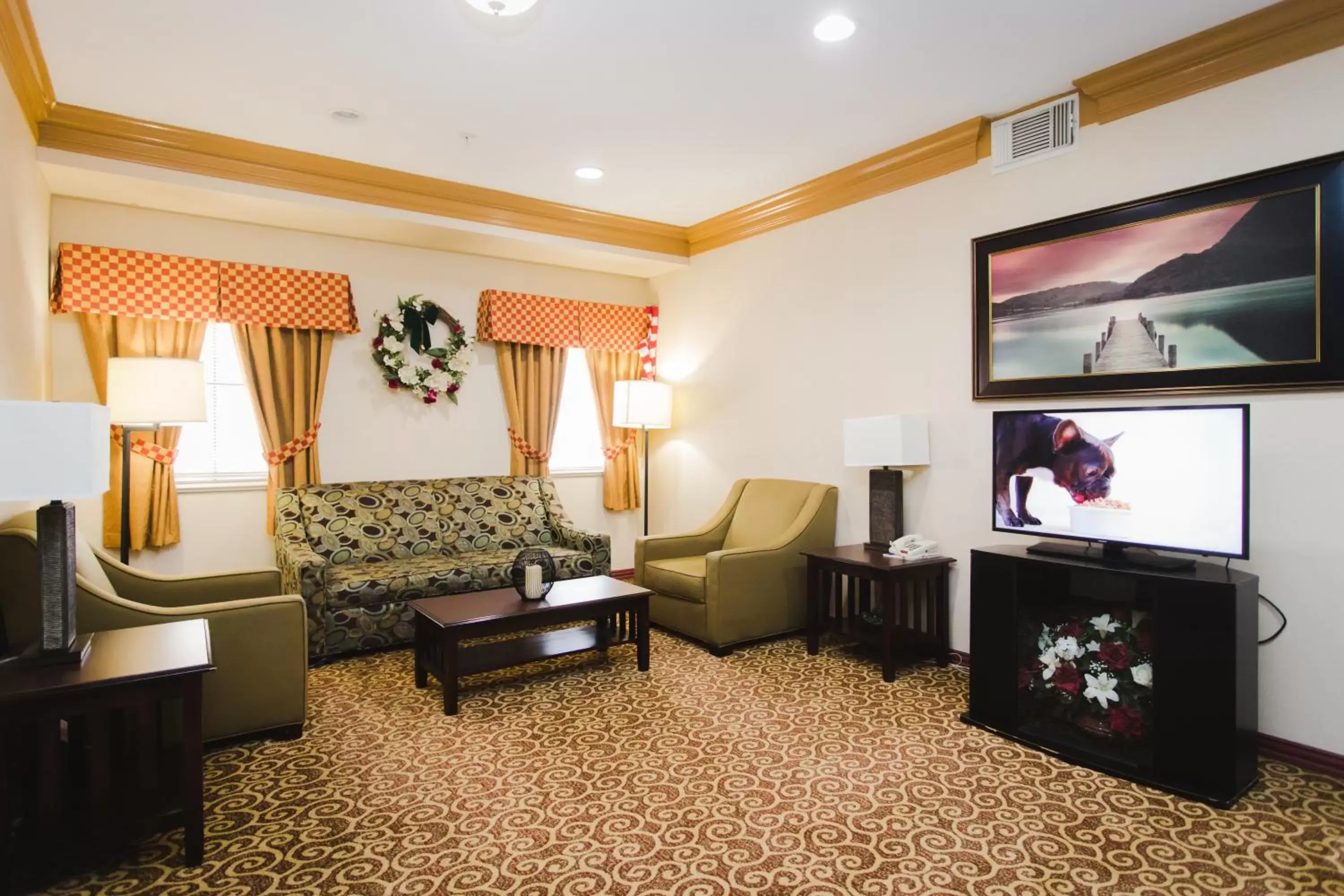 Lobby or reception, Seating Area in Days Inn by Wyndham Rosenberg