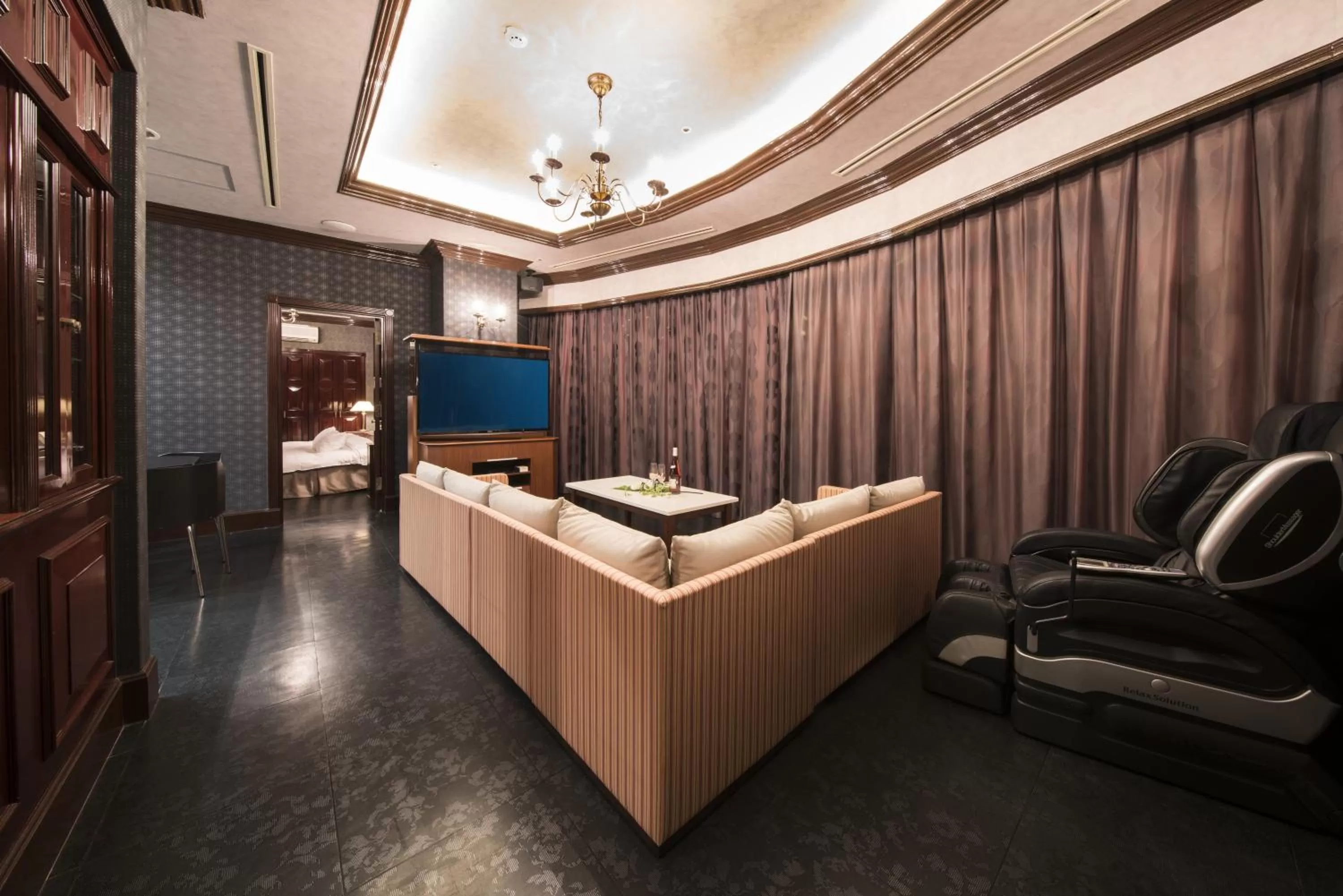 Living room in Hotel Alps