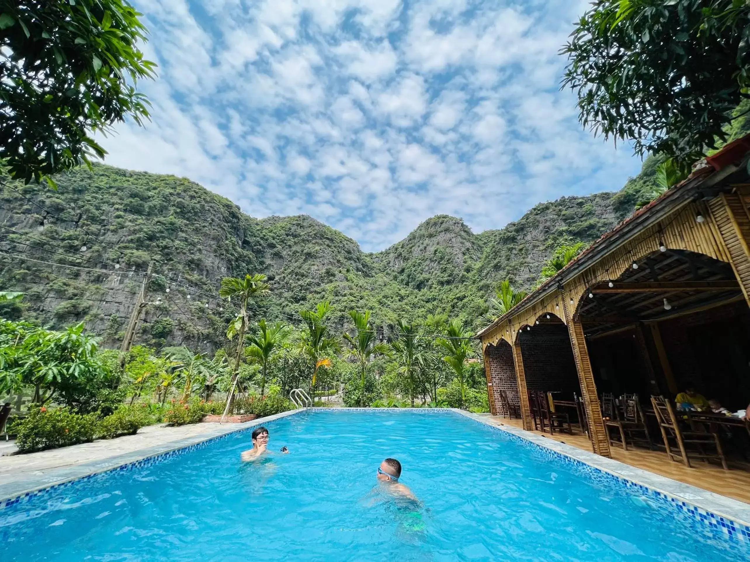 People, Swimming Pool in Tam Coc Luxury Homestay